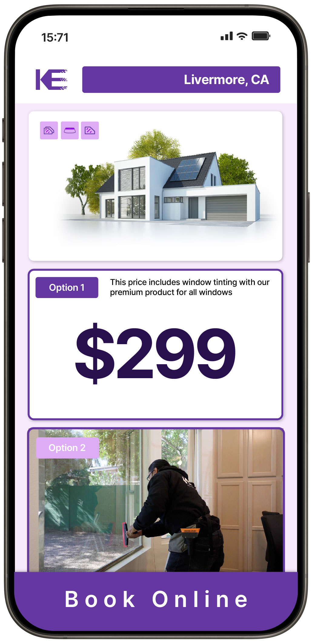 View Affordable Home Window Tinting Prices in Livermore, California