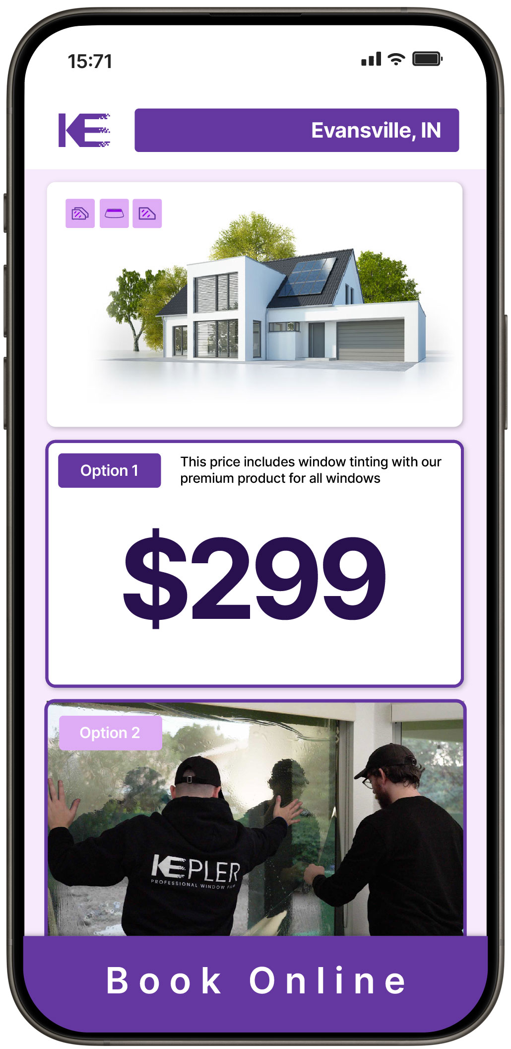 View Reasonable Home Window Tinting Costs in Evansville, Indiana