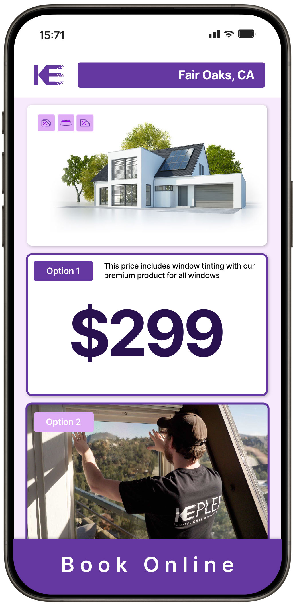 View Competitive Home Window Tinting Rates in Fair Oaks, California