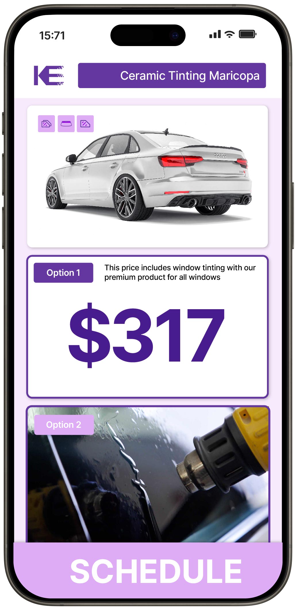View Competitive Ceramic Window Tinting Rates in Maricopa, Arizona