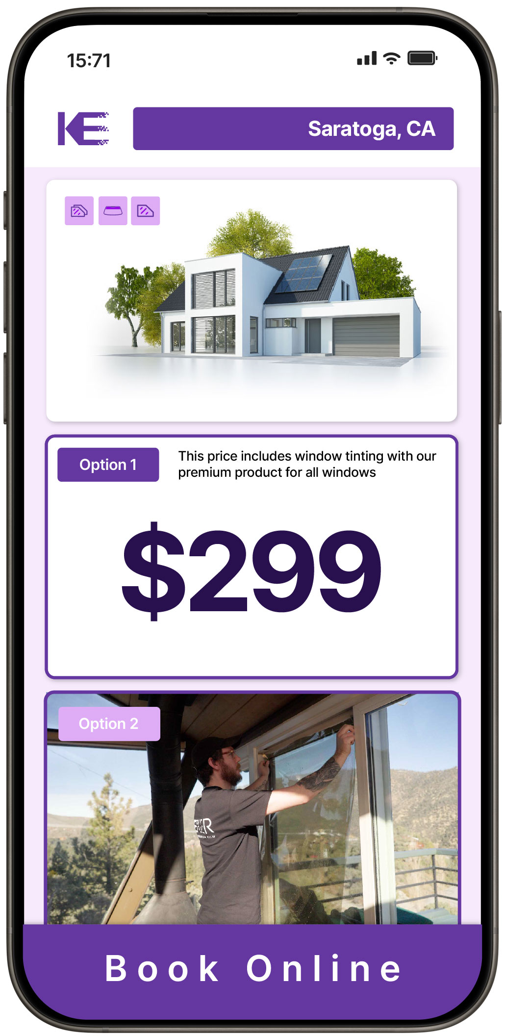 View Reasonable Home Window Tinting Rates in Saratoga, California