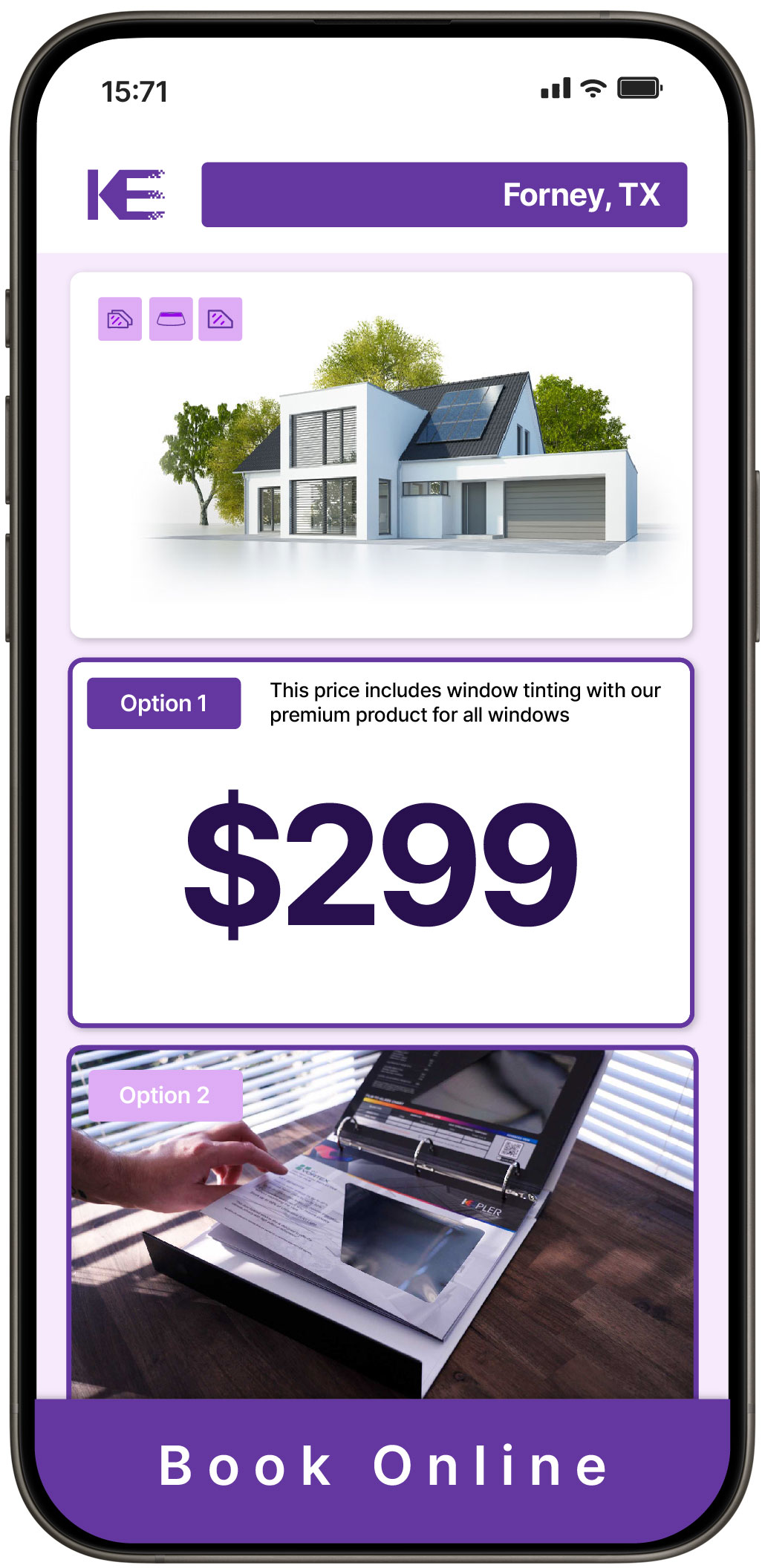View Reasonable Home Window Tinting Prices in Forney, Texas