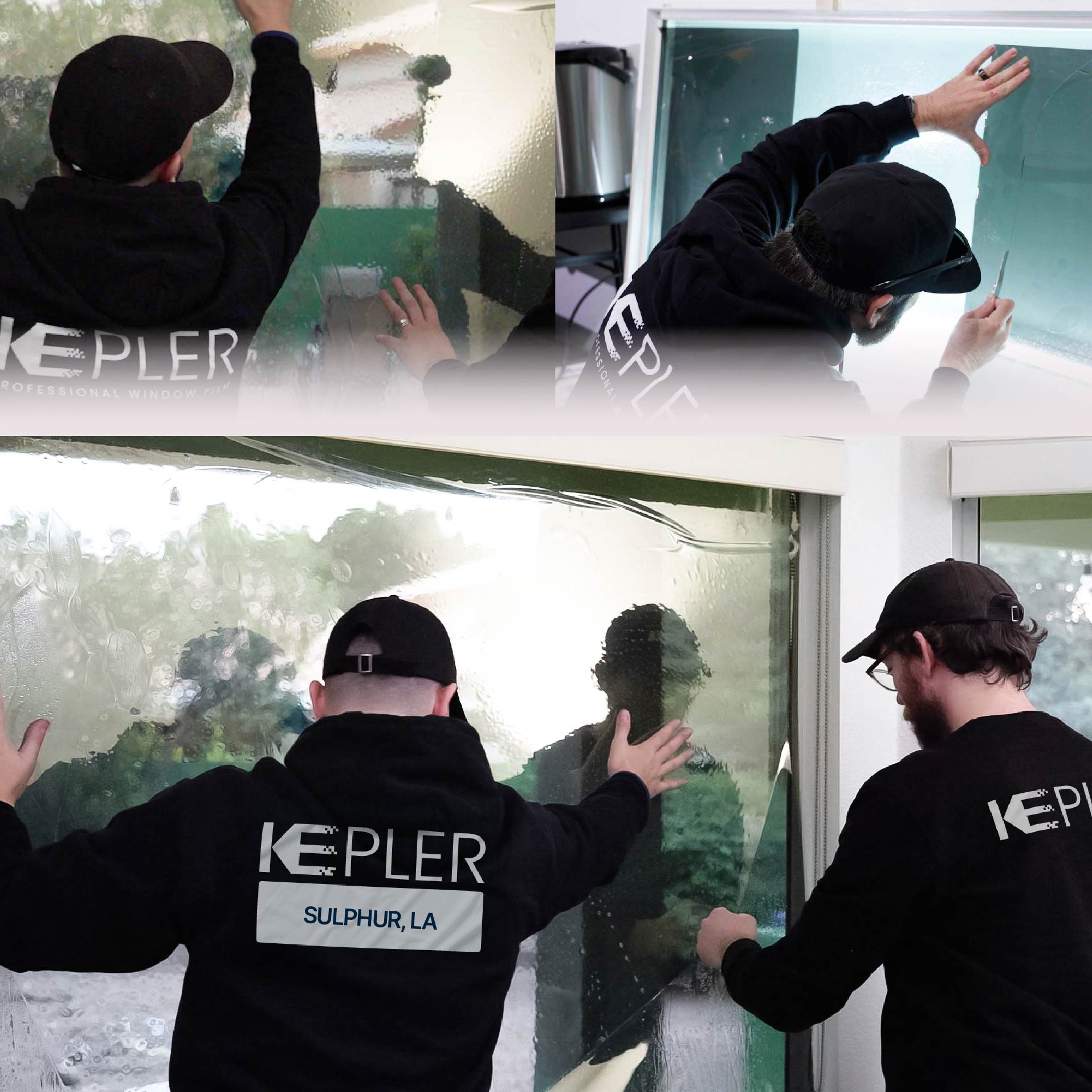 Kepler Specialist Performing Commercial Window Tinting in Sulphur Sulphur