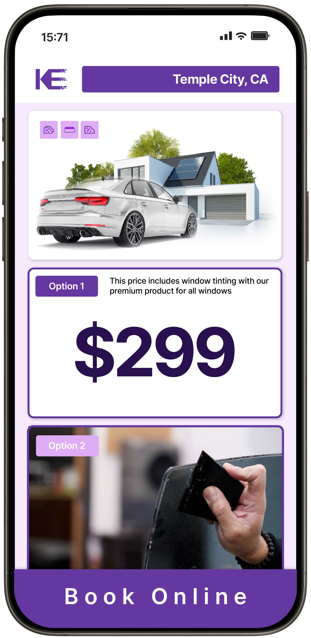 View Competitive Window Tinting Prices in Temple City, California