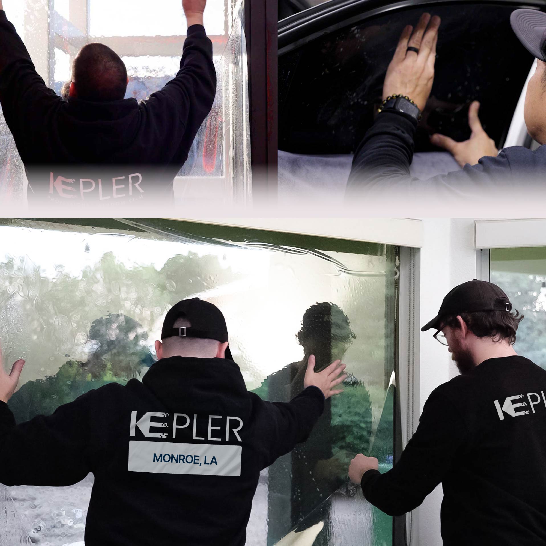 Kepler Specialist Performing Commercial Window Tinting in Monroe Monroe