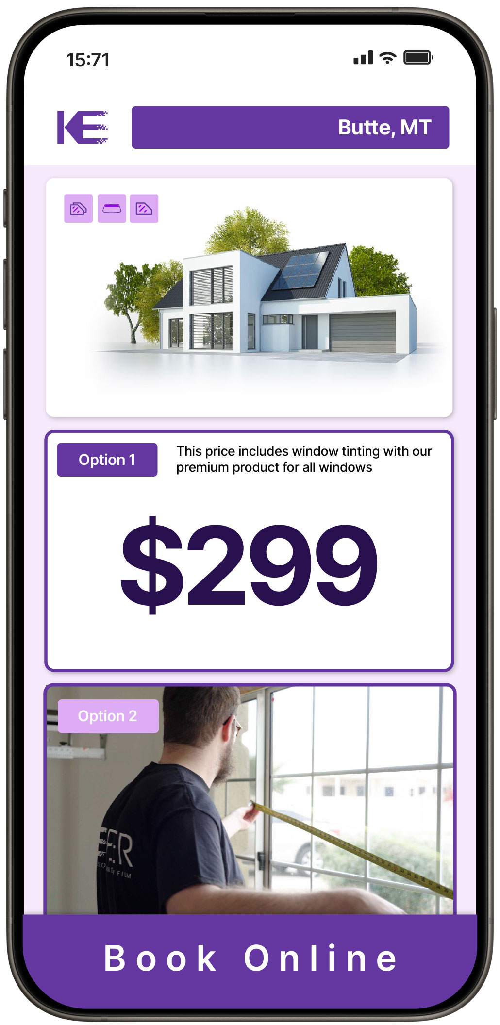 View Competitive Home Window Tinting Prices in Butte, Montana