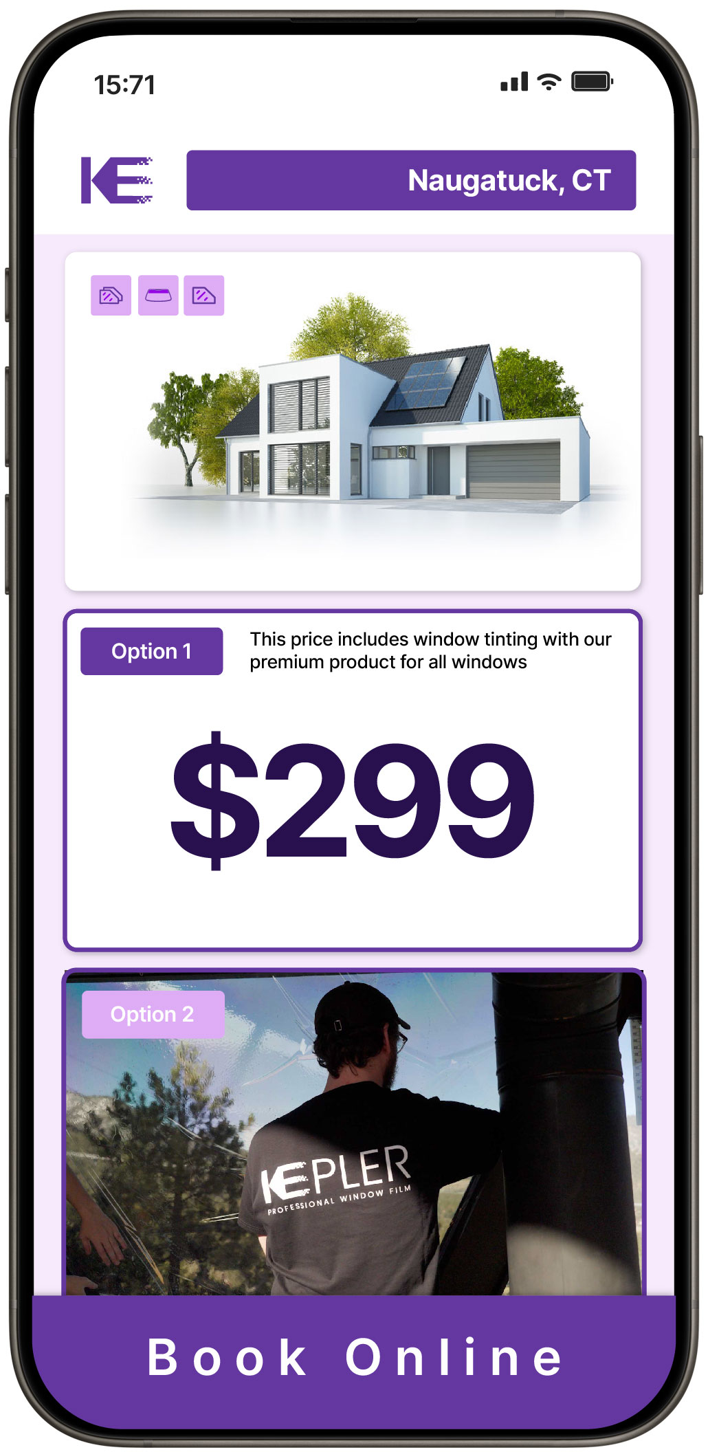 View Competitive Home Window Tinting Costs in Naugatuck, Connecticut