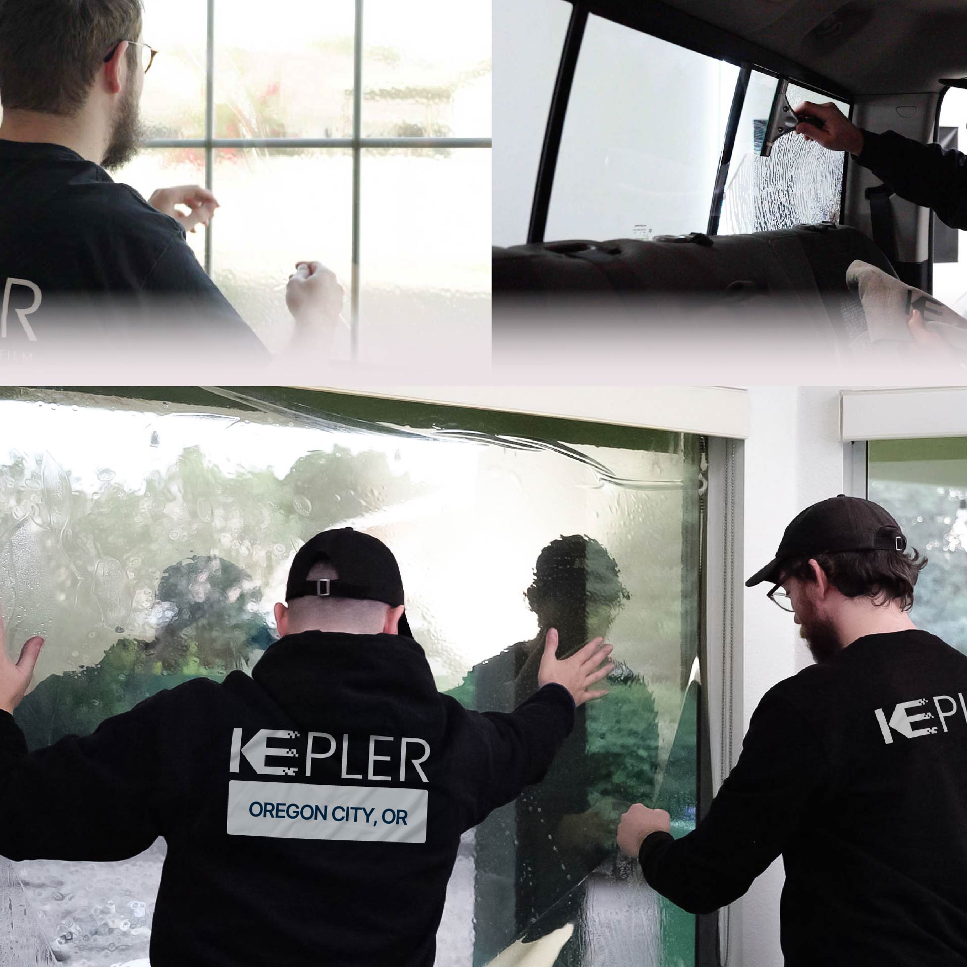 Kepler Specialist Performing Commercial Window Tinting in Oregon City Oregon City