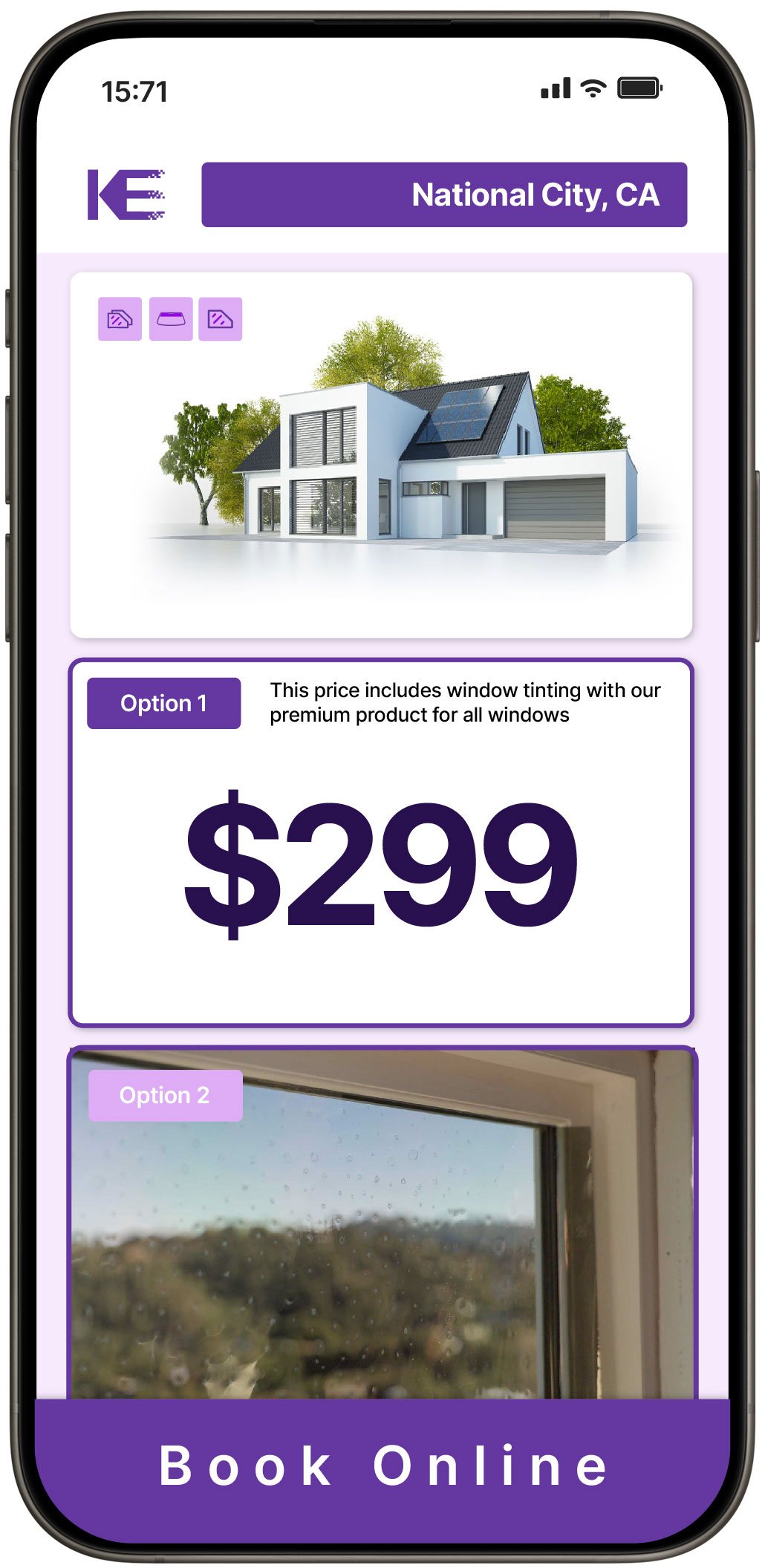 View Competitive Home Window Tinting Prices in National City, California