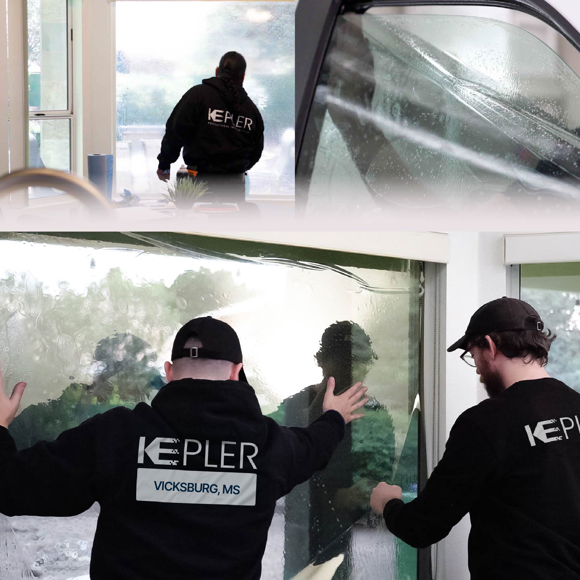 Kepler Specialist Performing Commercial Window Tinting in Vicksburg Vicksburg