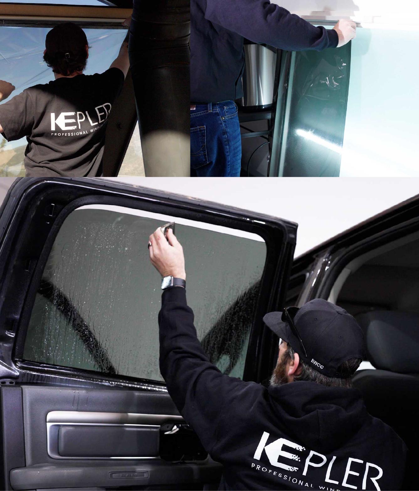 Kepler Window Tinting Specialists at Work in Mason City, Iowa