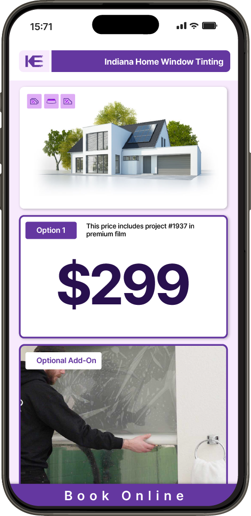 View Detailed Home Window Tinting Pricing in Indiana