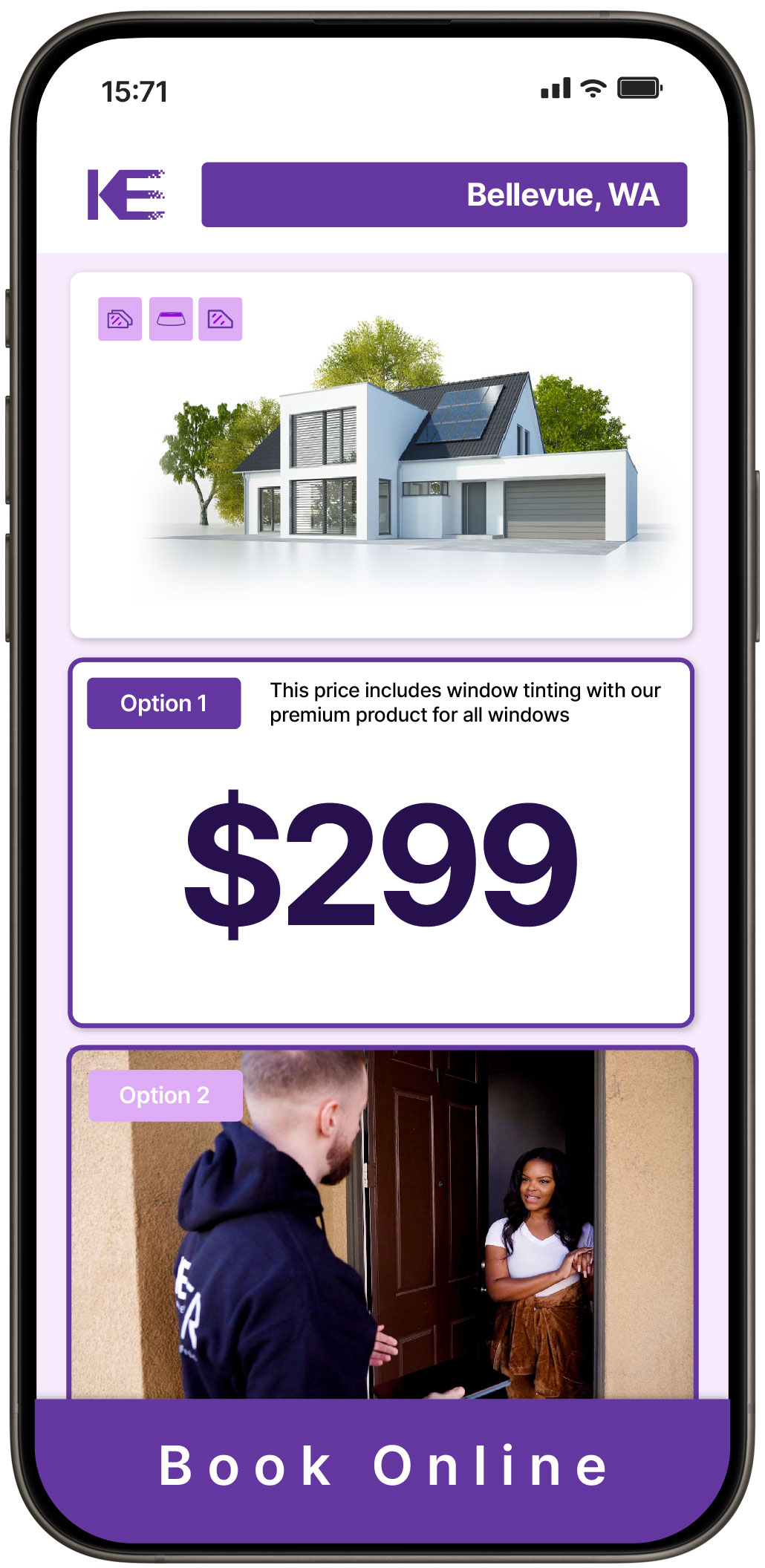 View Affordable Home Window Tinting Costs in Bellevue, Washington