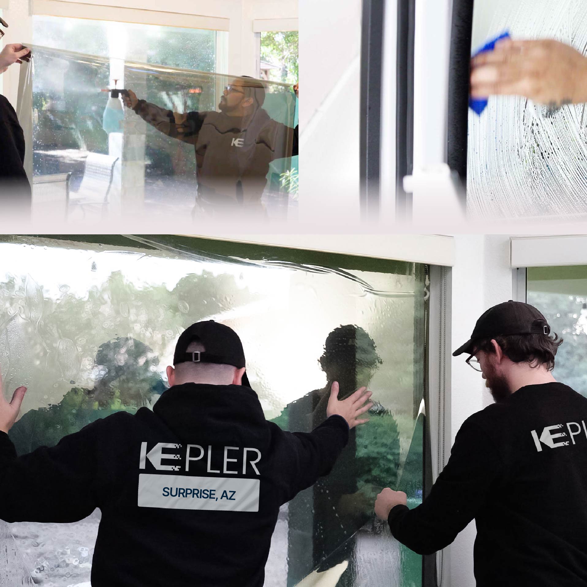 Kepler Specialist Performing Commercial Window Tinting in Surprise Surprise