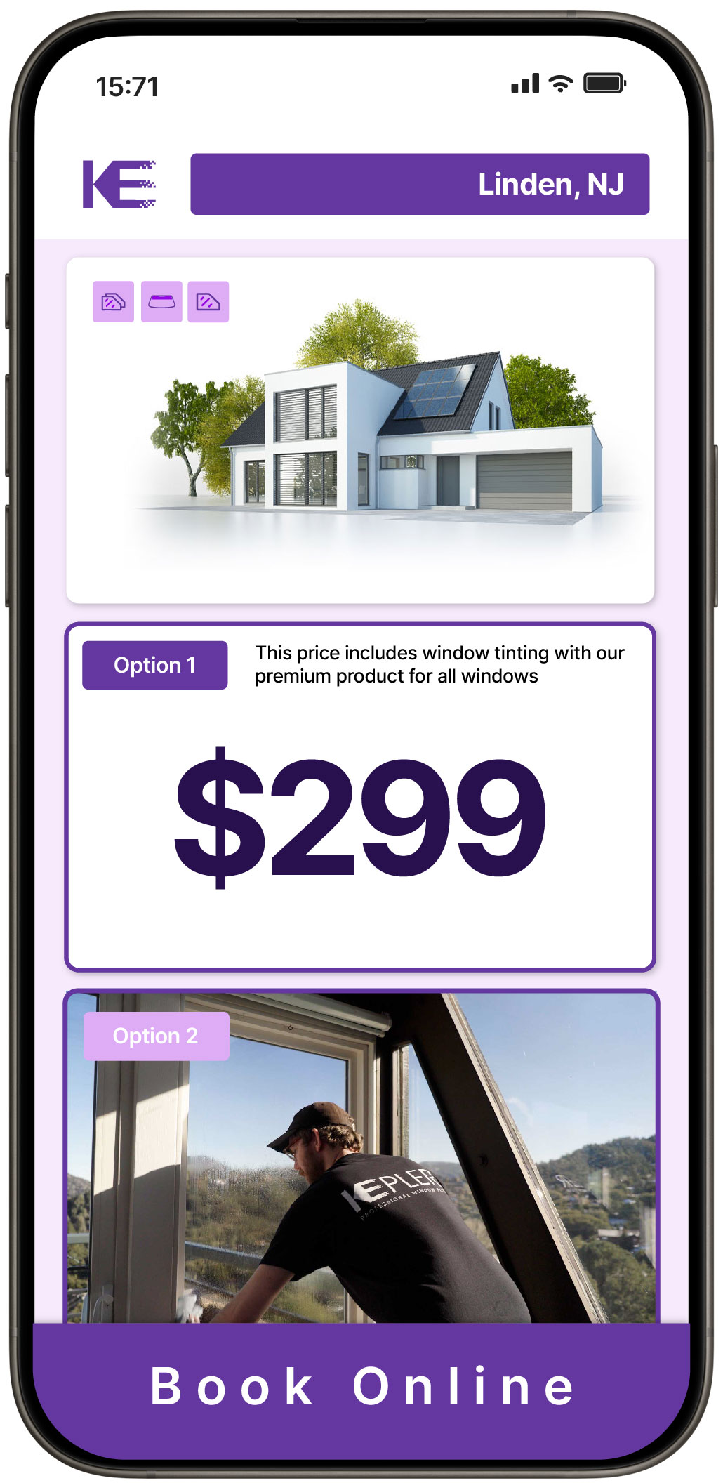 View Competitive Home Window Tinting Costs in Linden, New Jersey