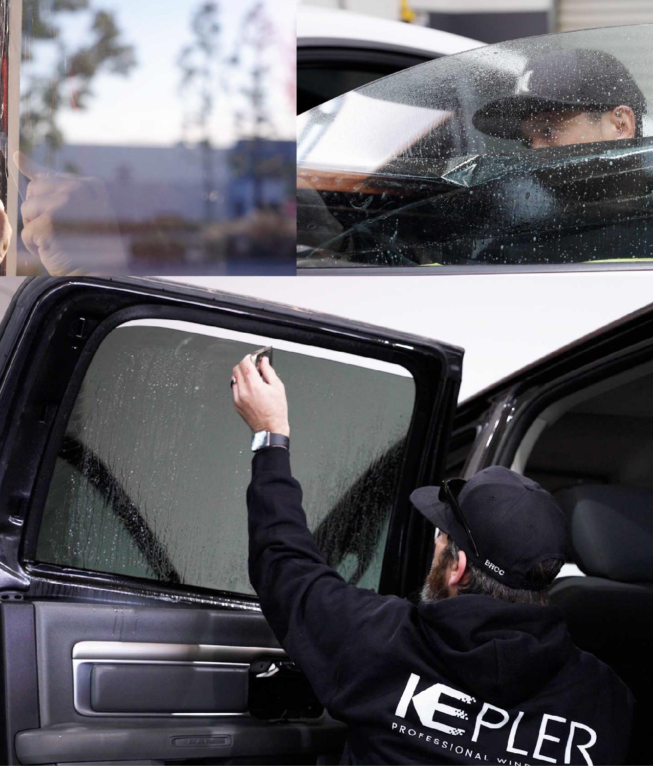 Kepler Window Tinting Specialists at Work in College Park, Maryland