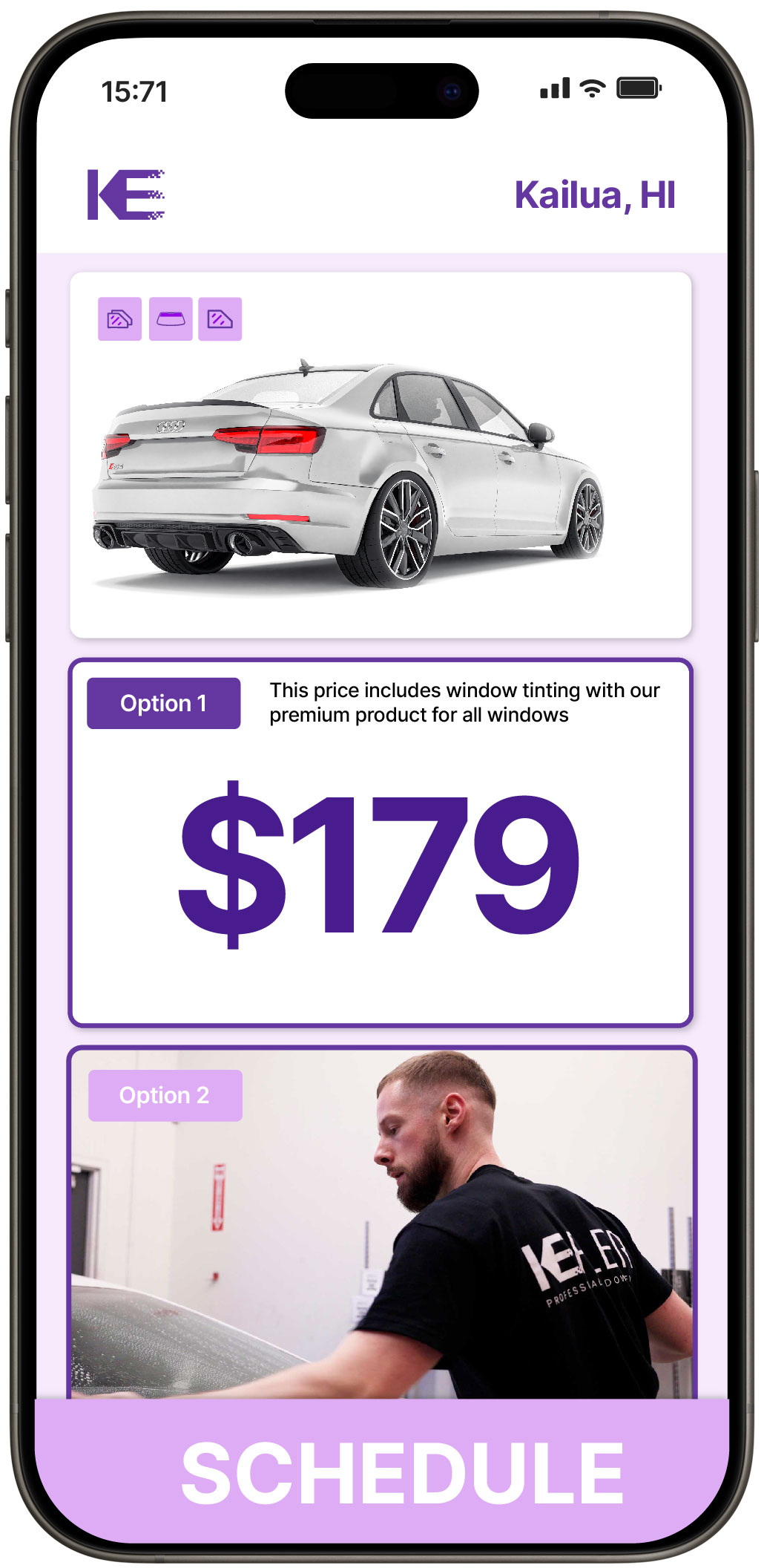 View Reasonable Car Window Tinting Costs in Kailua, Hawaii