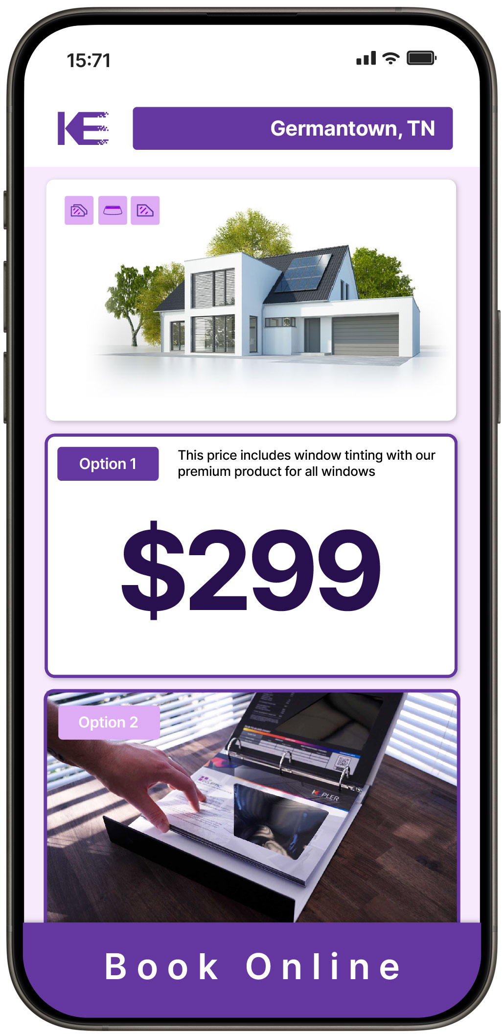 View Affordable Home Window Tinting Rates in Germantown, Tennessee