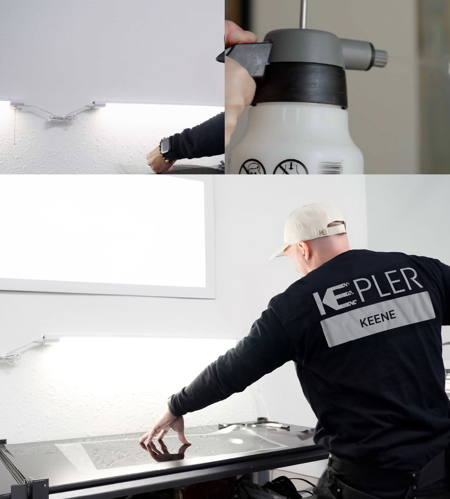 Window Tinting Specialist Cutting Film in Keene, New Hampshire