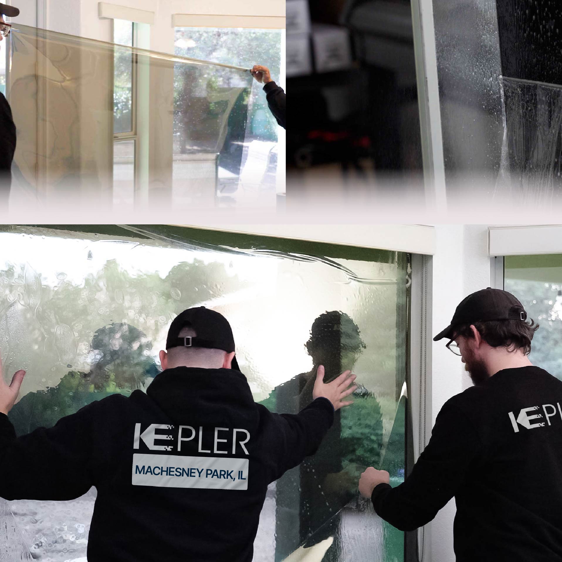 Kepler Specialist Performing Commercial Window Tinting in Machesney Park Machesney Park