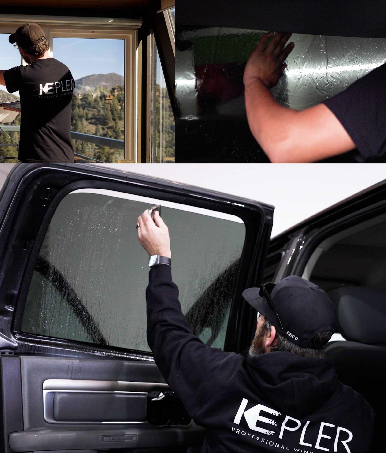 Kepler Window Tinting Specialists at Work in Central Islip, New York