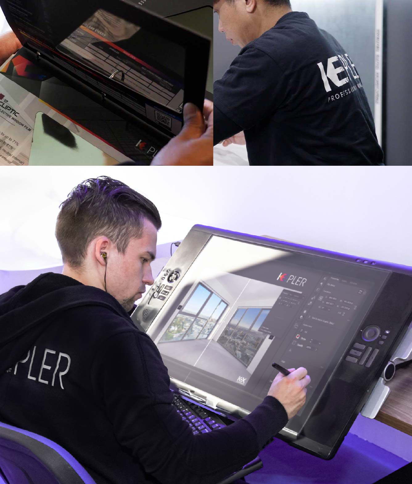 Kepler Specialist Performing Commercial Window Tinting in Stafford Stafford