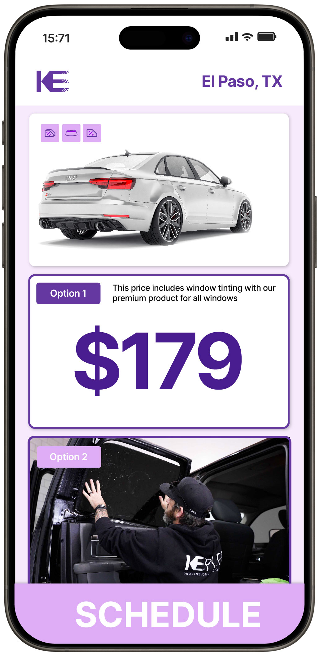 View Reasonable Car Window Tinting Prices in El Paso, Texas
