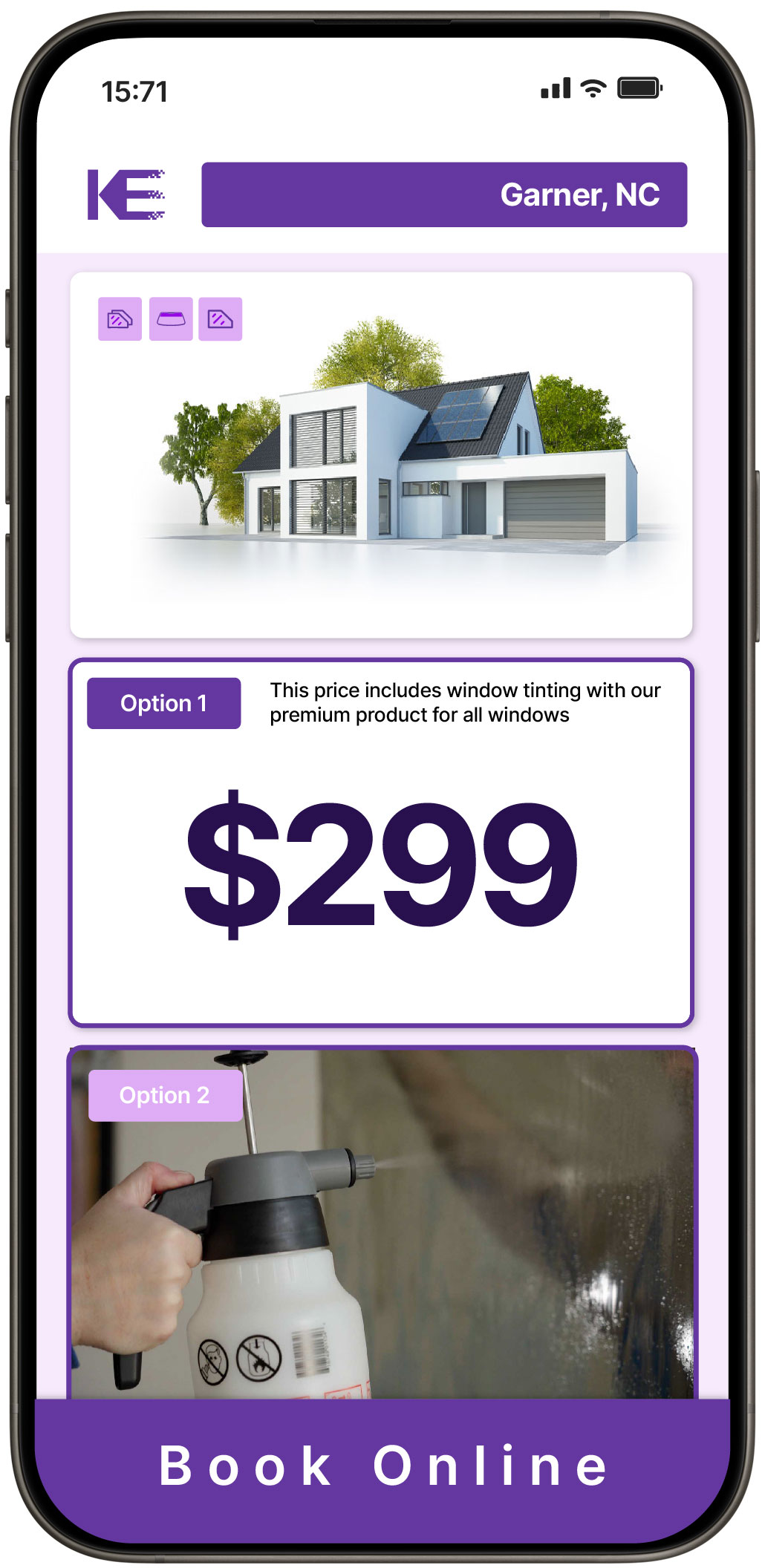 View Reasonable Home Window Tinting Rates in Garner, North Carolina