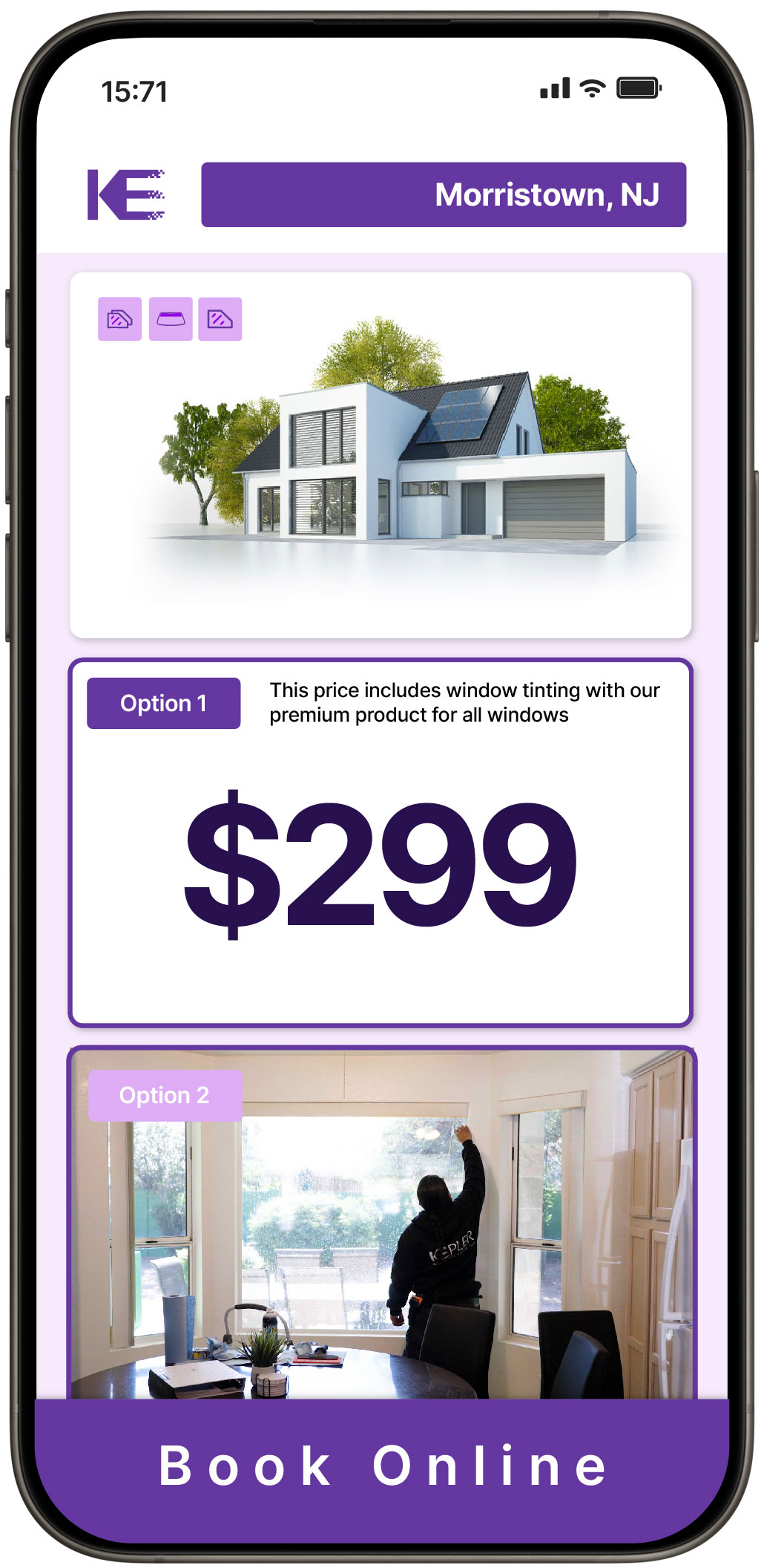 View Reasonable Home Window Tinting Costs in Morristown, New Jersey