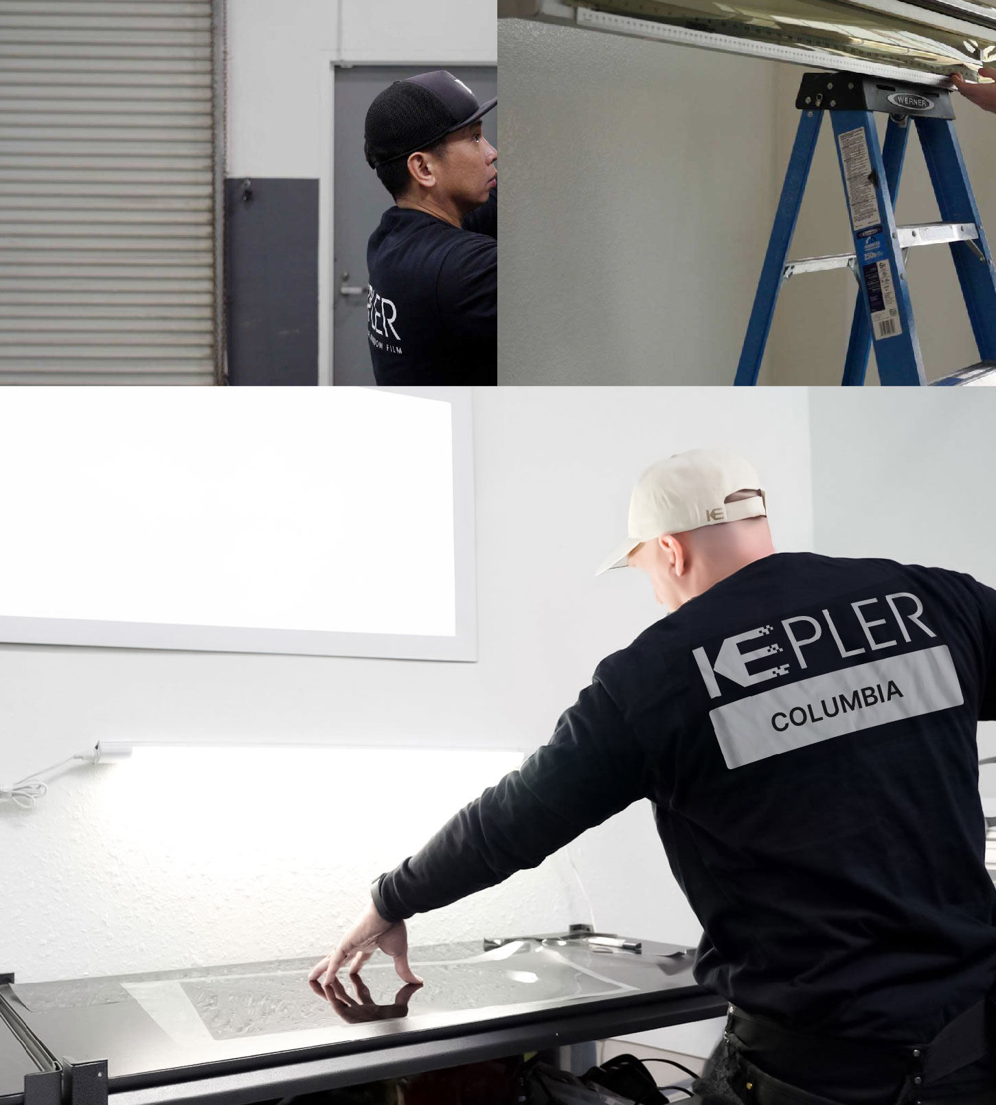 Window Tinting Specialist Cutting Film in Columbia, Maryland