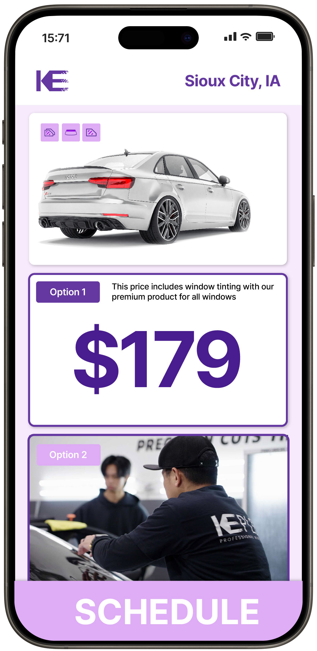 View Affordable Car Window Tinting Costs in Sioux City, Iowa
