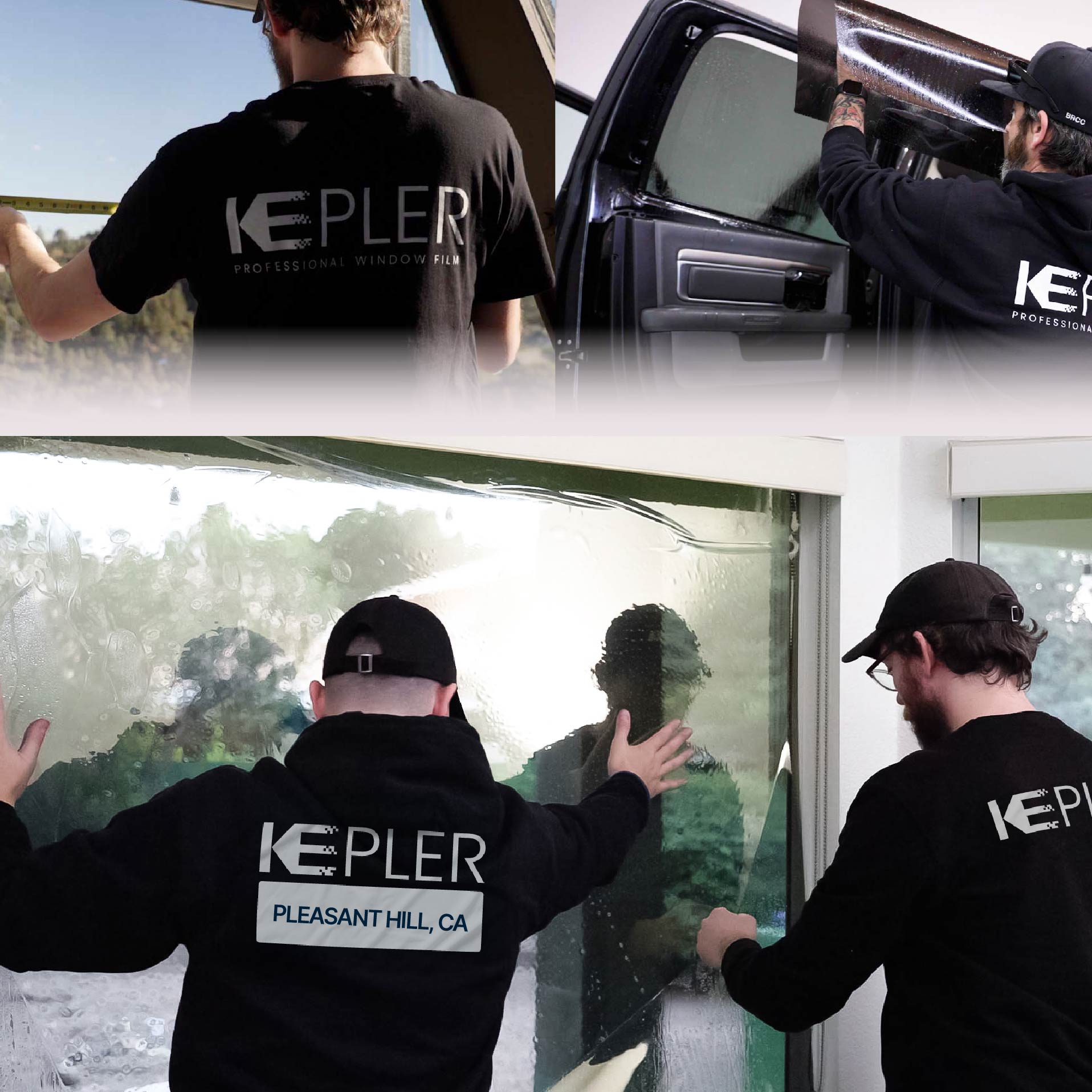 Kepler Specialist Performing Commercial Window Tinting in Pleasant Hill Pleasant Hill