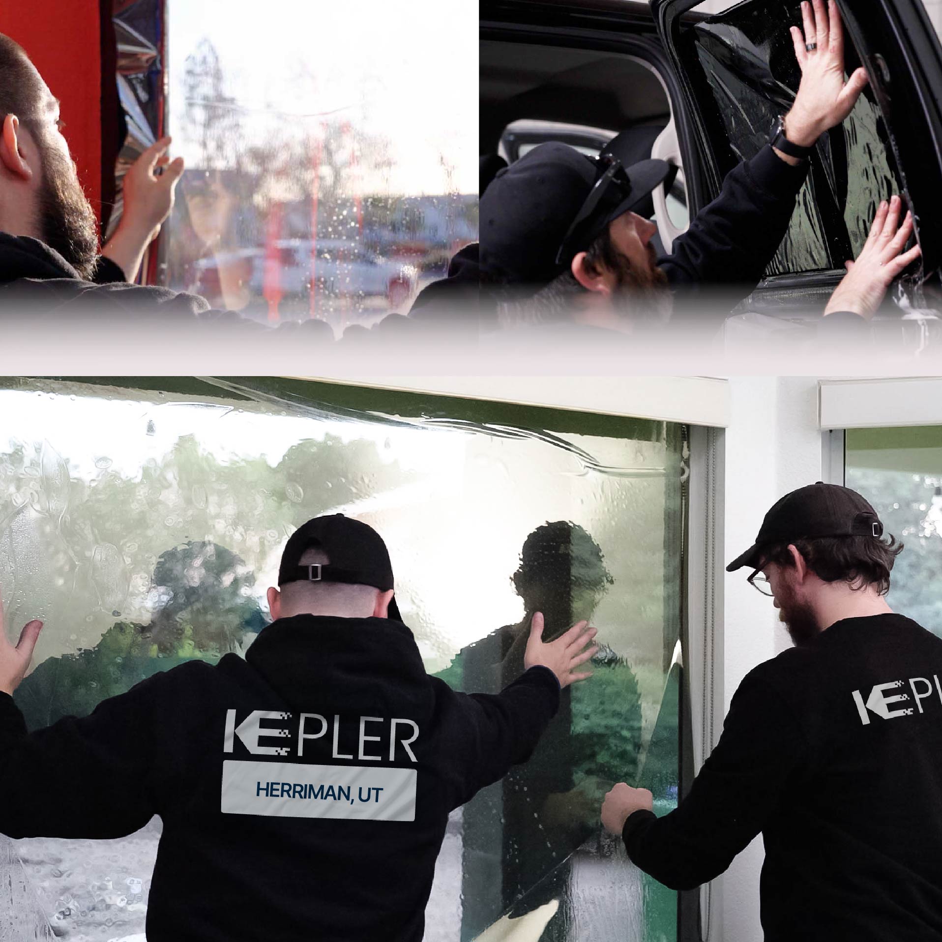 Kepler Specialist Performing Commercial Window Tinting in Herriman Herriman