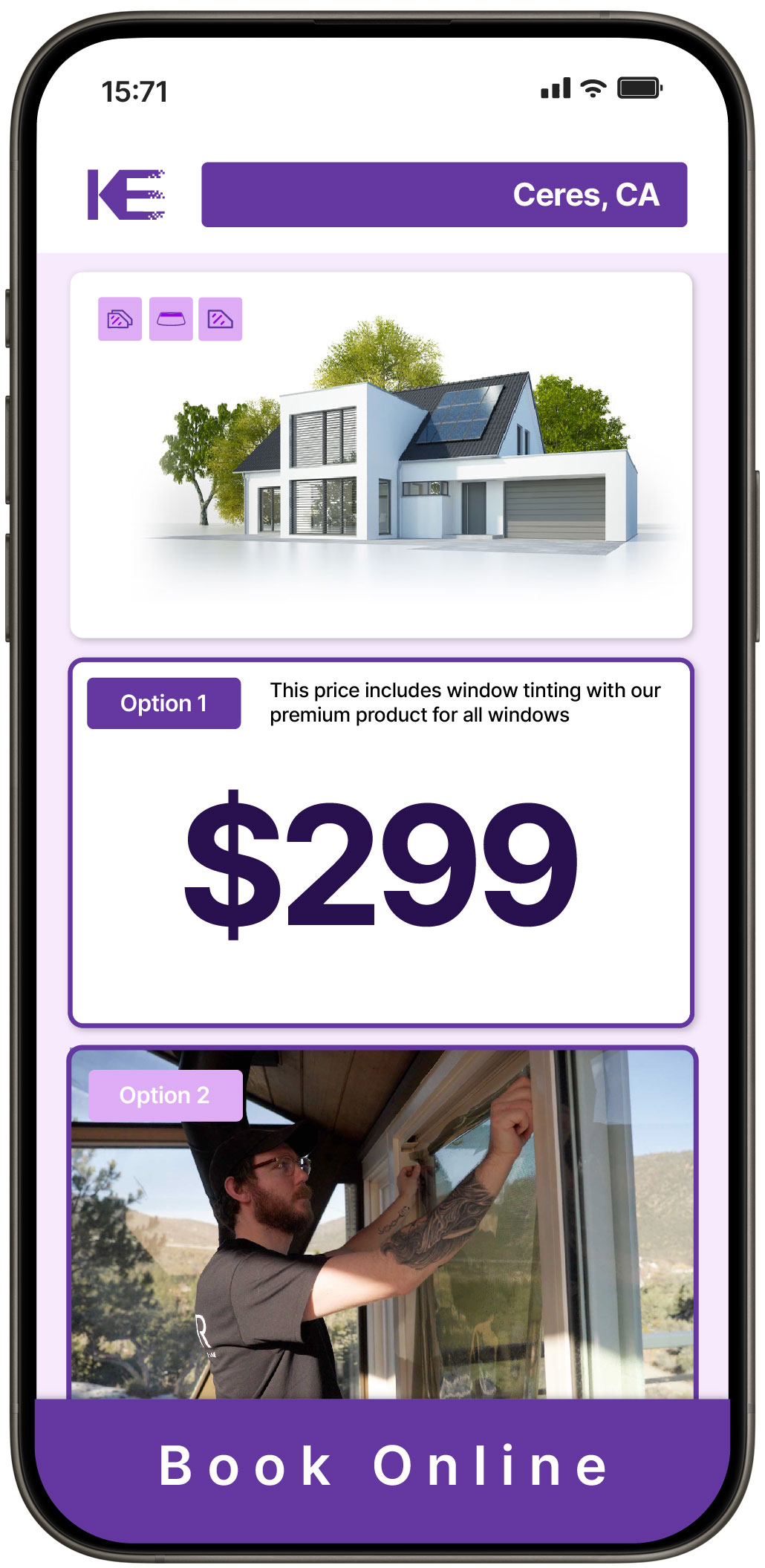 View Reasonable Home Window Tinting Prices in Ceres, California