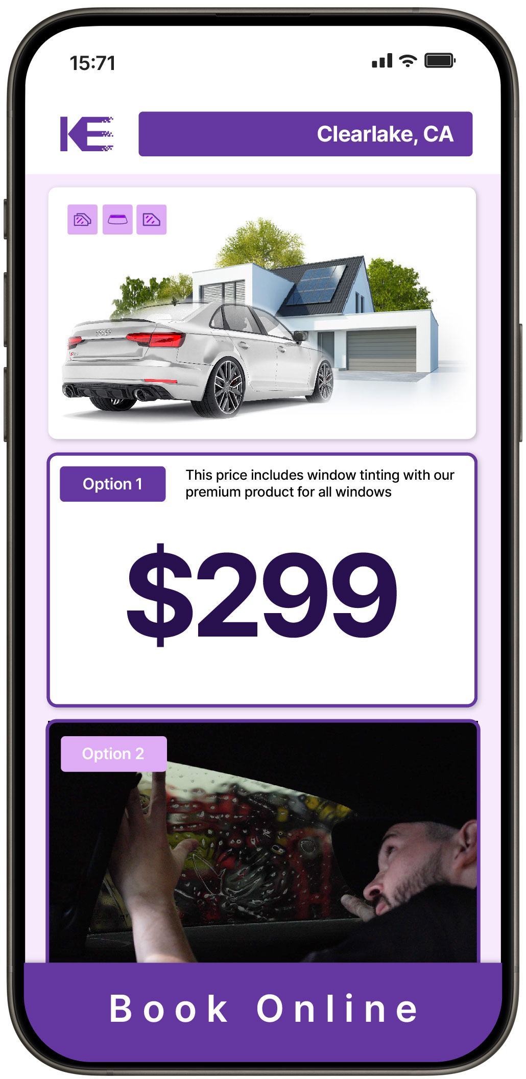 View Competitive Window Tinting Prices in Clearlake, California