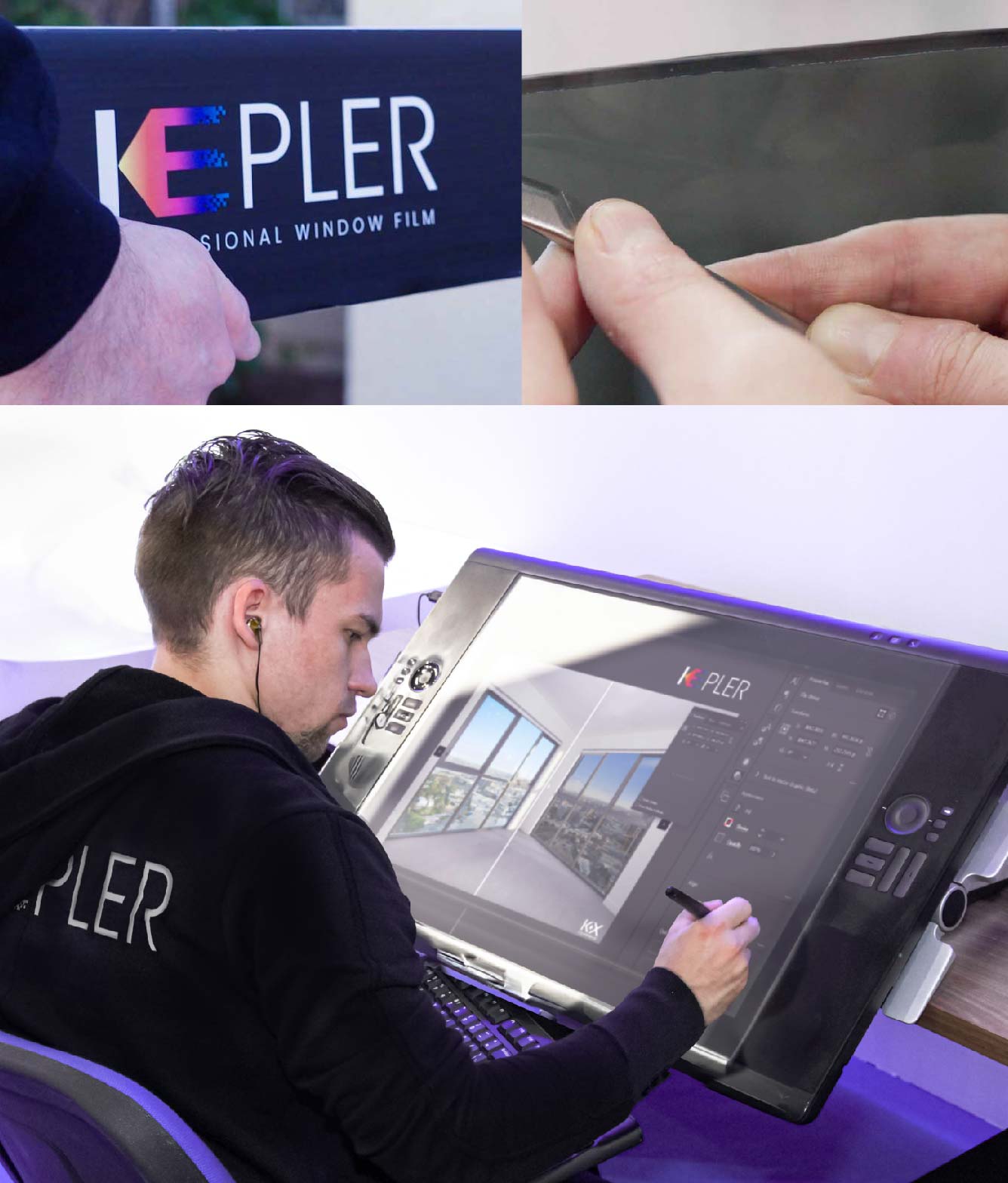 Kepler Specialist Performing Commercial Window Tinting in Somerset Somerset