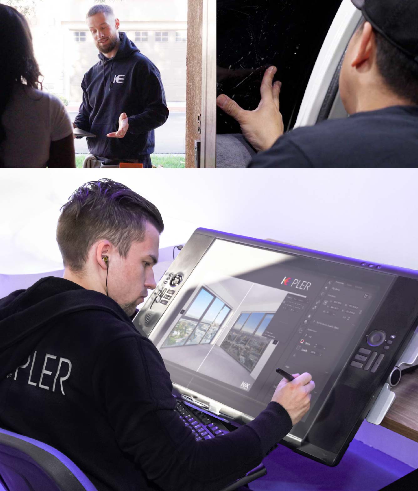 Kepler Specialist Performing Commercial Window Tinting in Ponte Vedra Ponte Vedra