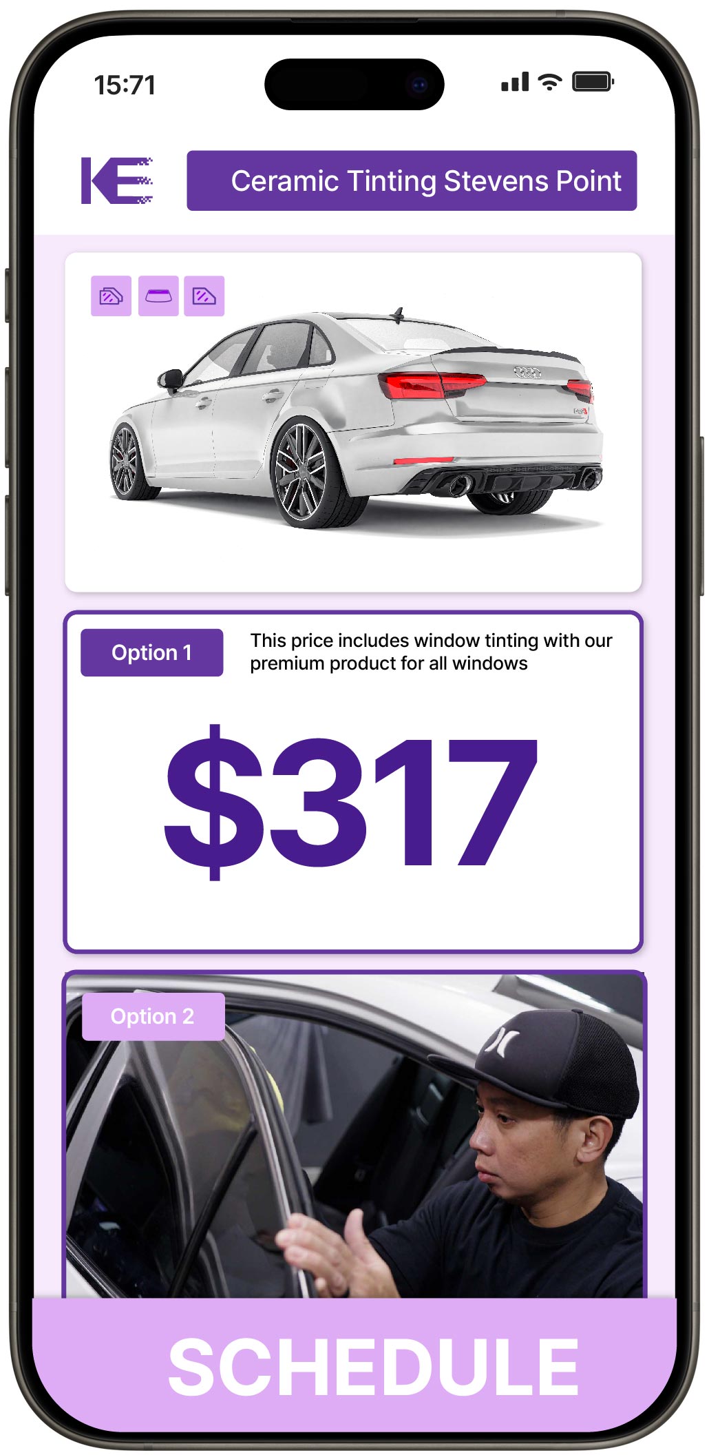 View Affordable Ceramic Window Tinting Costs in Stevens Point, Wisconsin