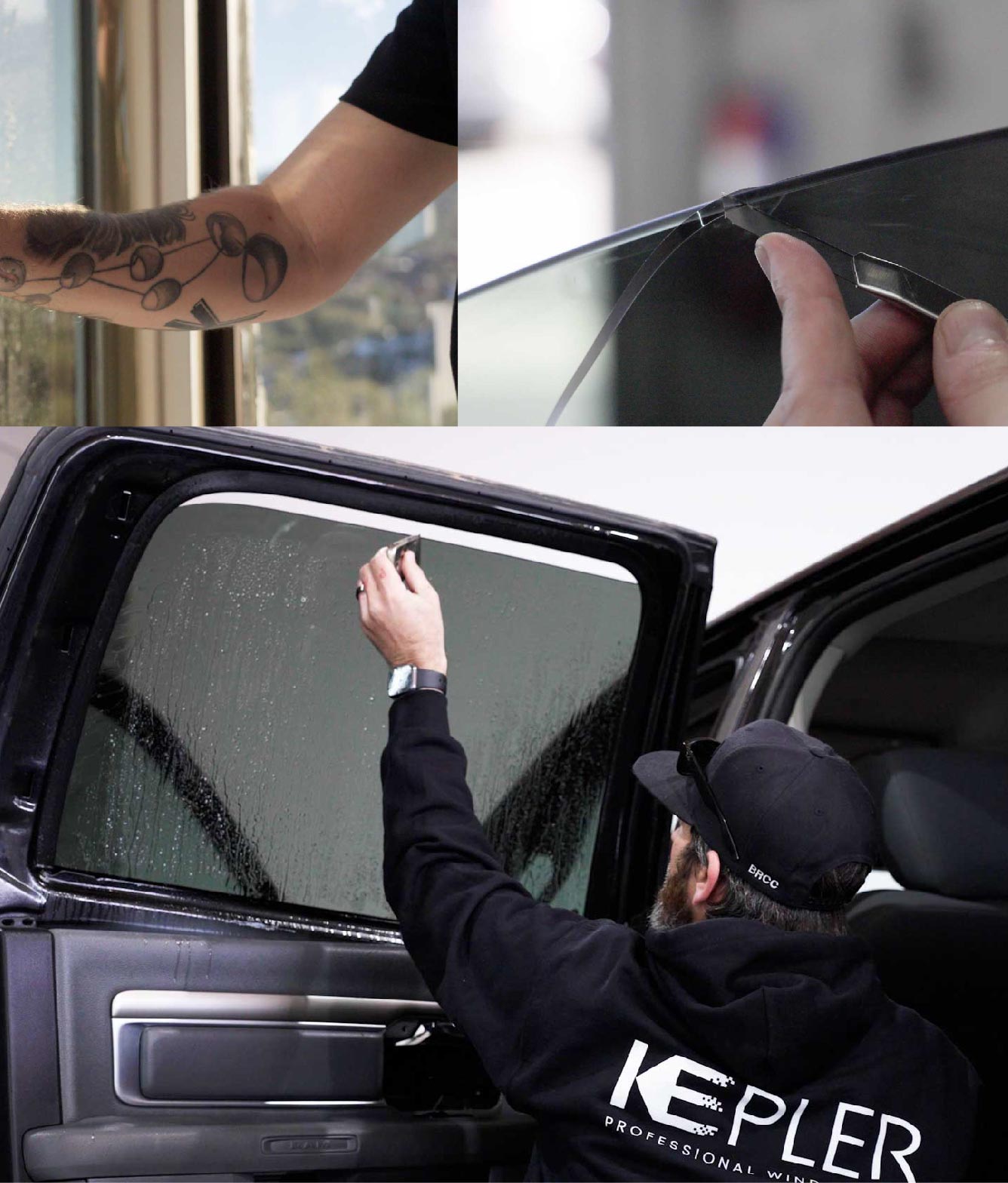 Kepler Window Tinting Specialists at Work in Burbank, California