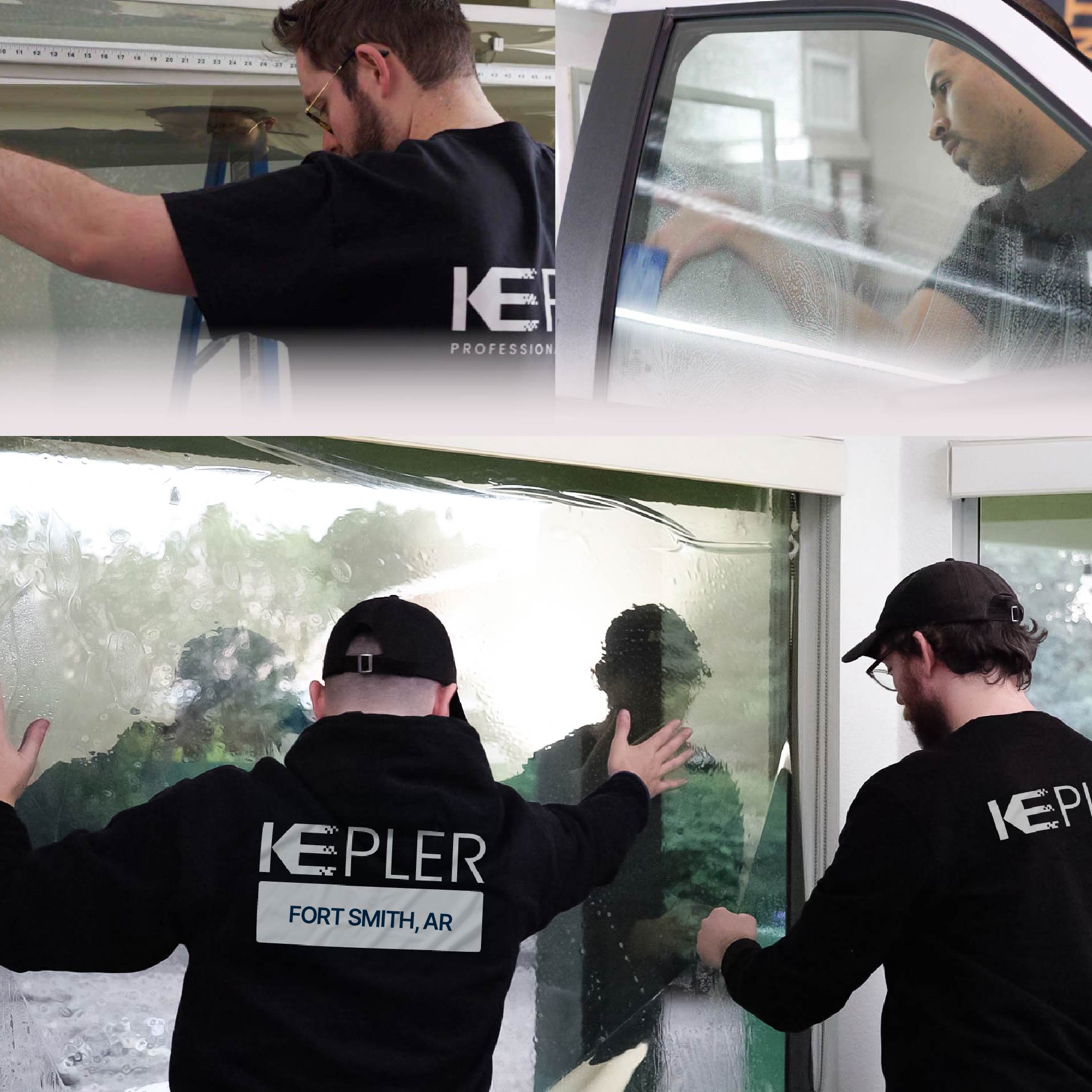 Kepler Specialist Performing Commercial Window Tinting in Fort Smith Fort Smith