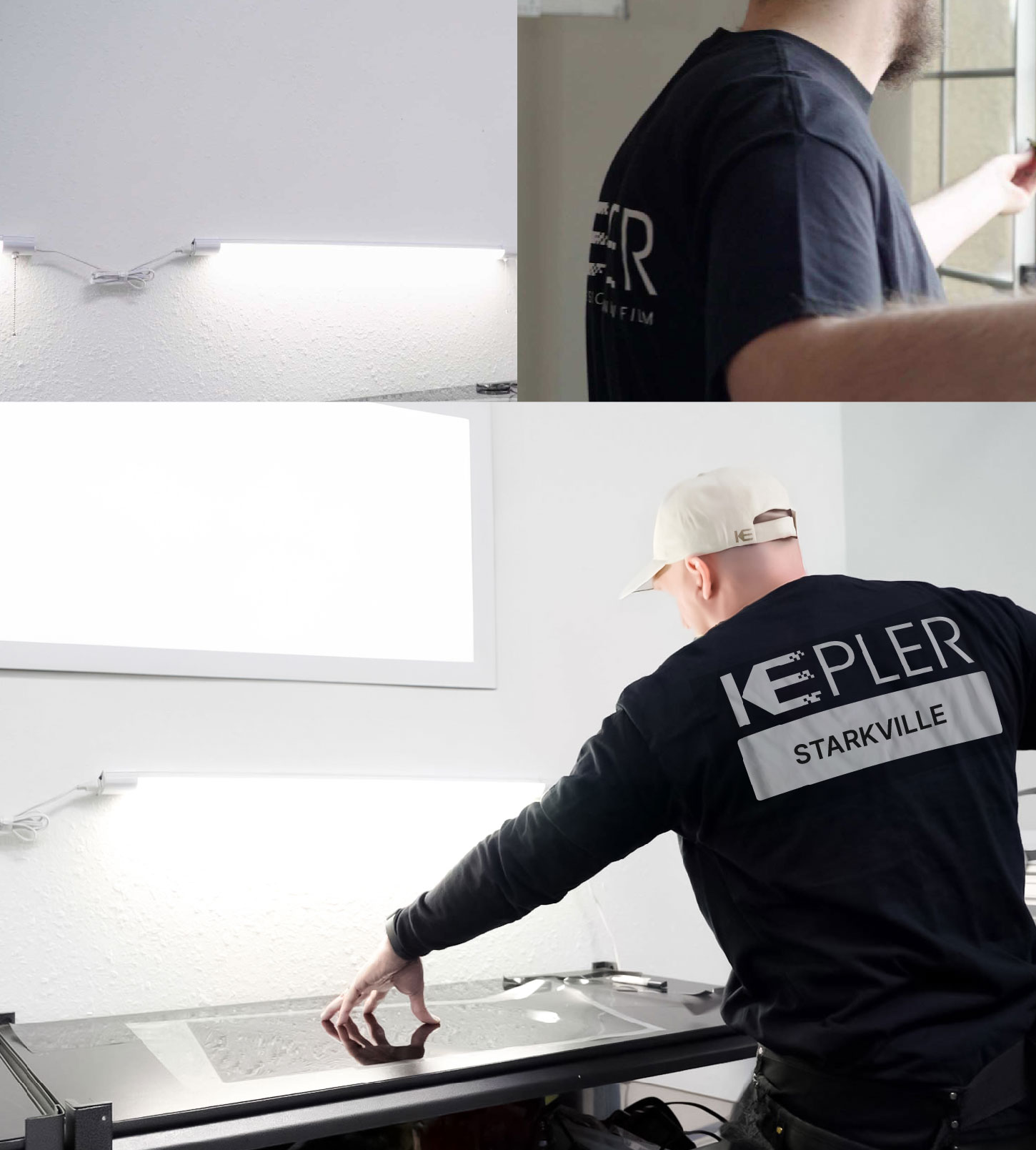 Window Tinting Specialist Cutting Film in Starkville, Mississippi