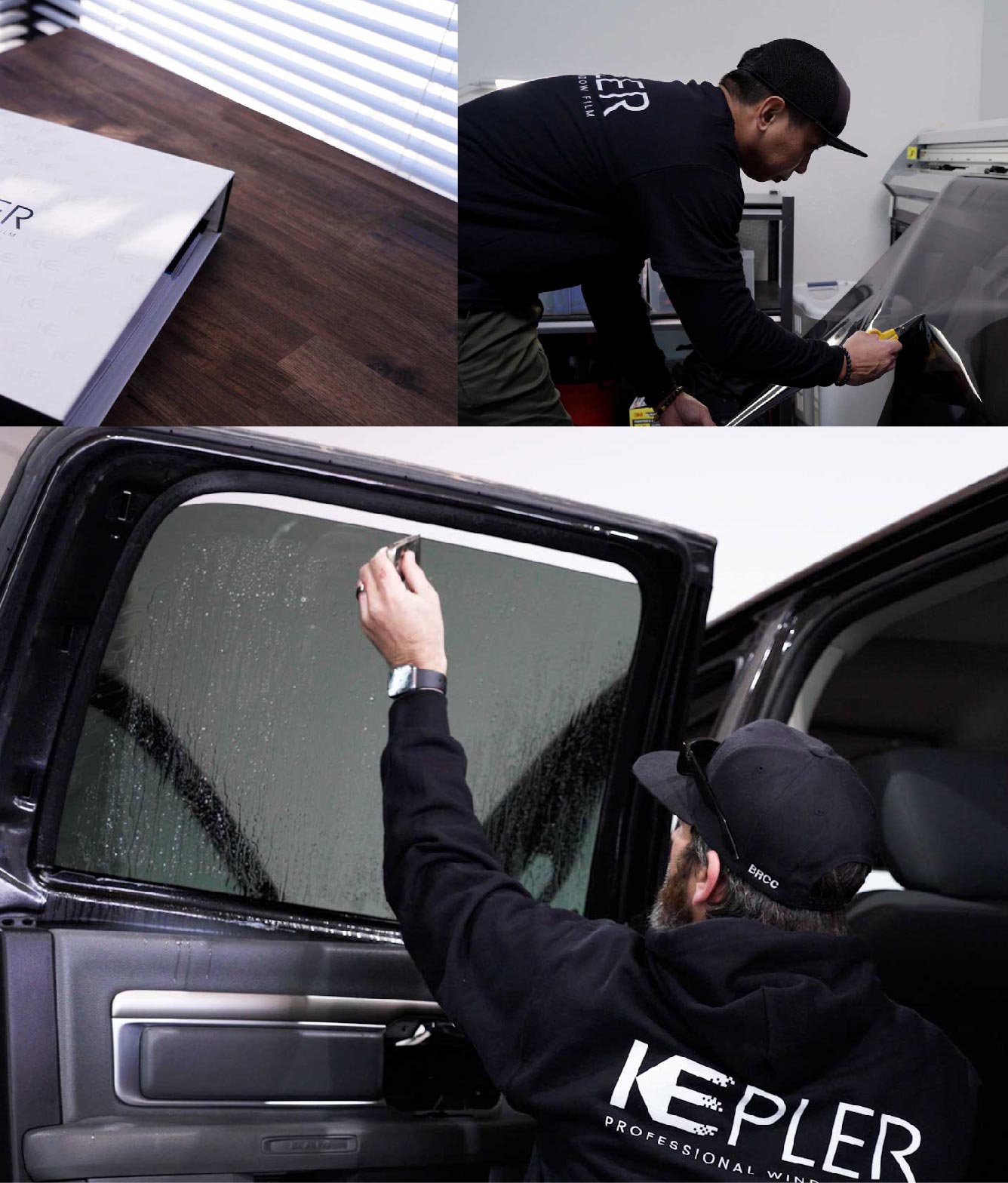 Kepler Window Tinting Specialists at Work in Williamsport, Pennsylvania