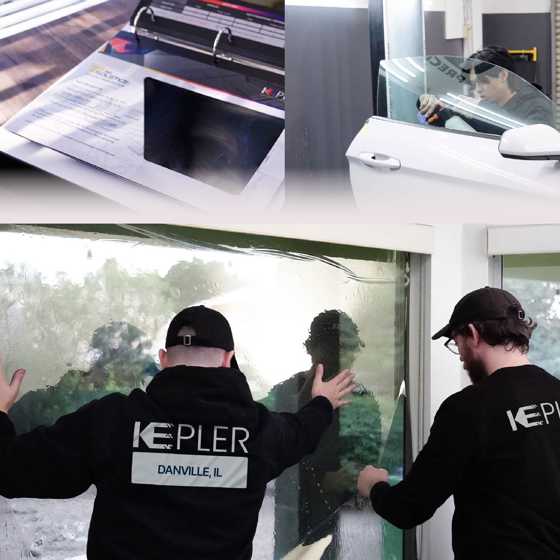 Kepler Specialist Performing Commercial Window Tinting in Danville Danville
