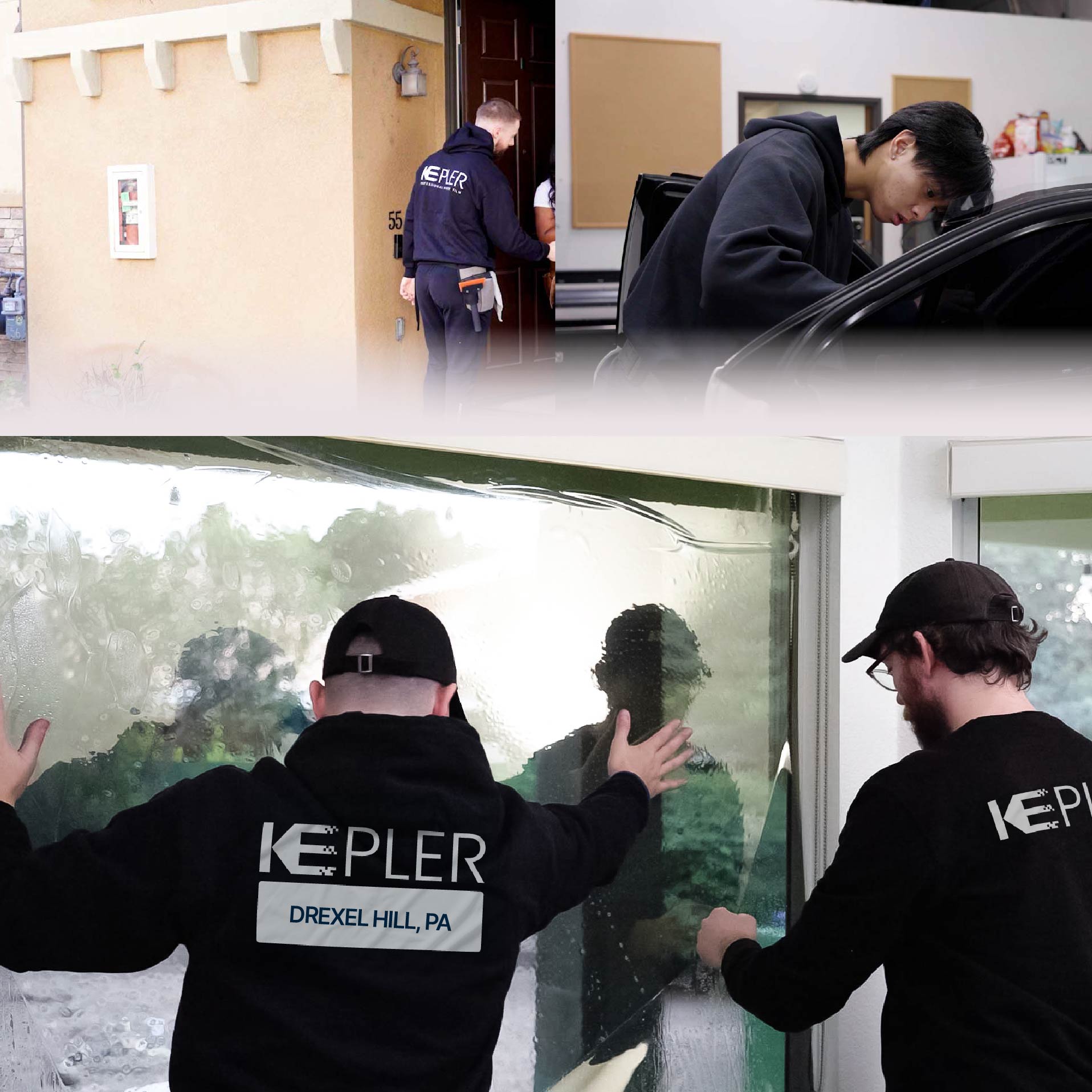 Kepler Specialist Performing Commercial Window Tinting in Drexel Hill Drexel Hill