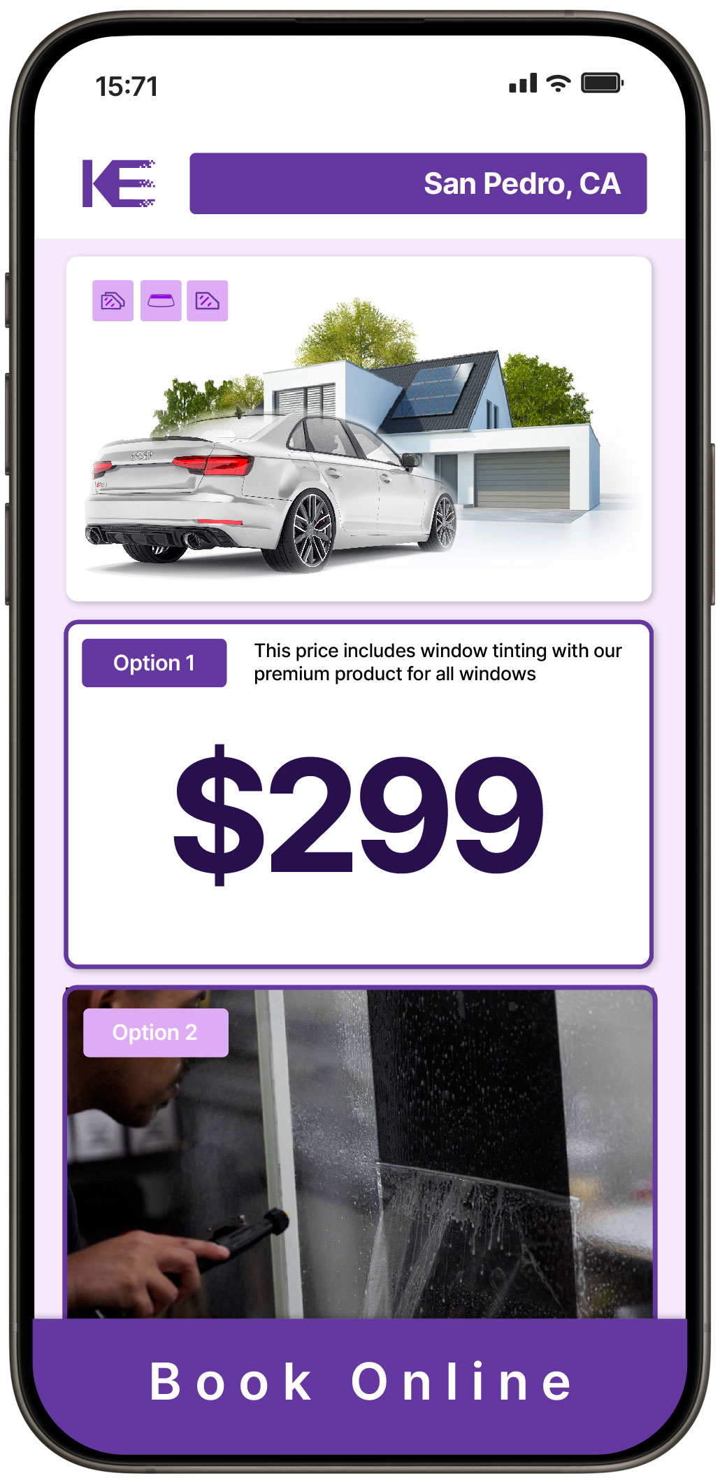 View Competitive Window Tinting Prices in San Pedro, California