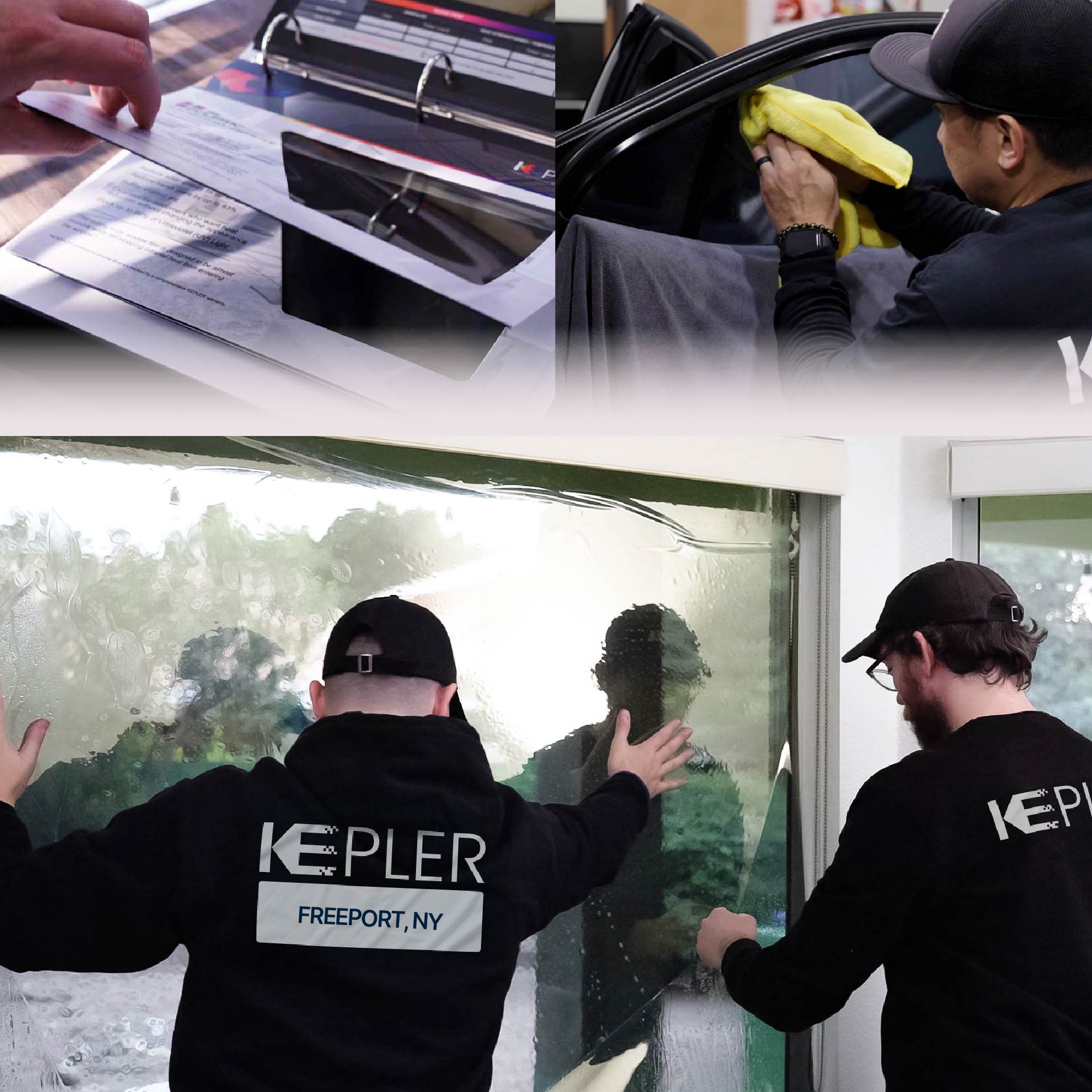 Kepler Specialist Performing Commercial Window Tinting in Freeport Freeport