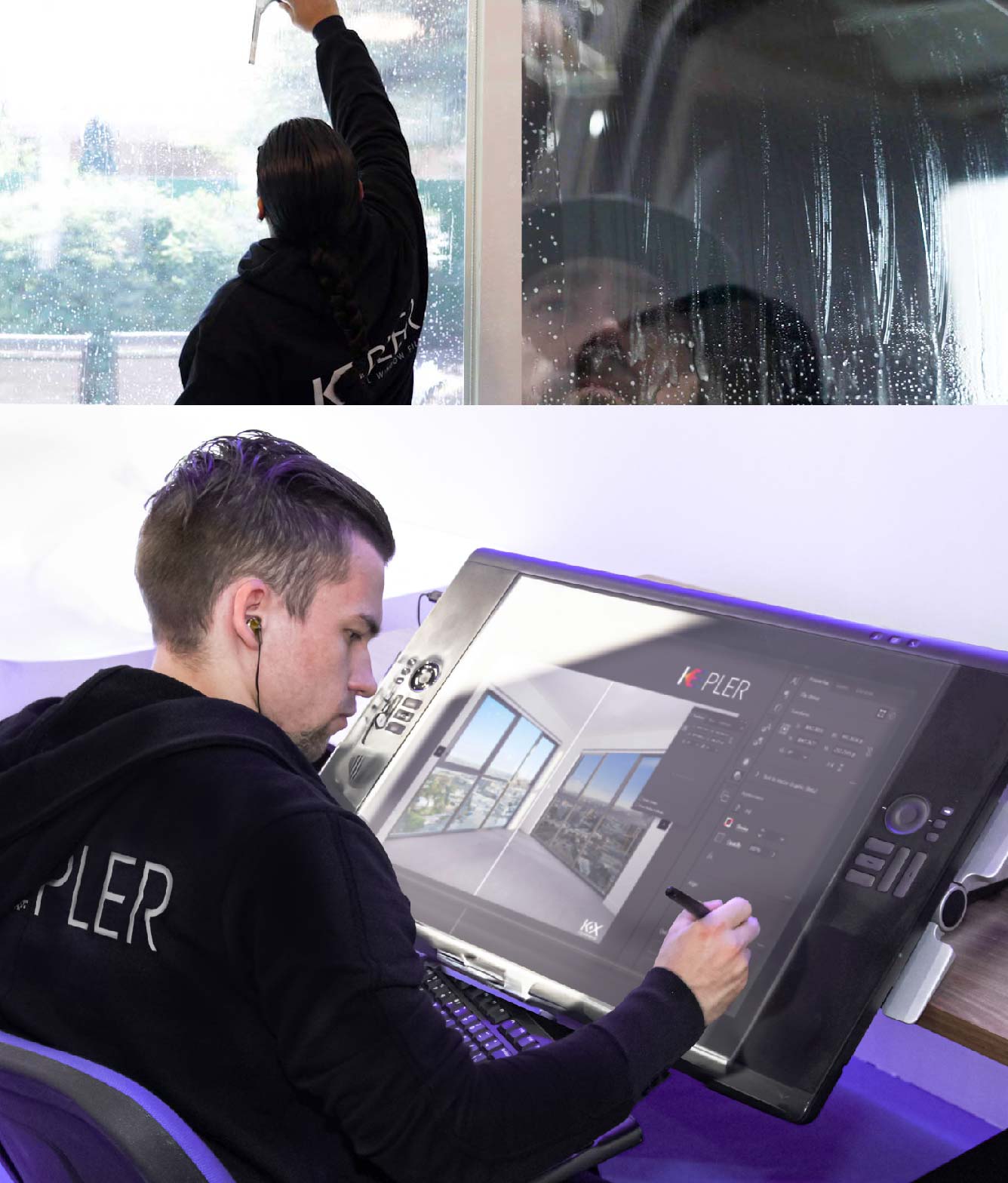 Kepler Specialist Performing Commercial Window Tinting in Clayton Clayton