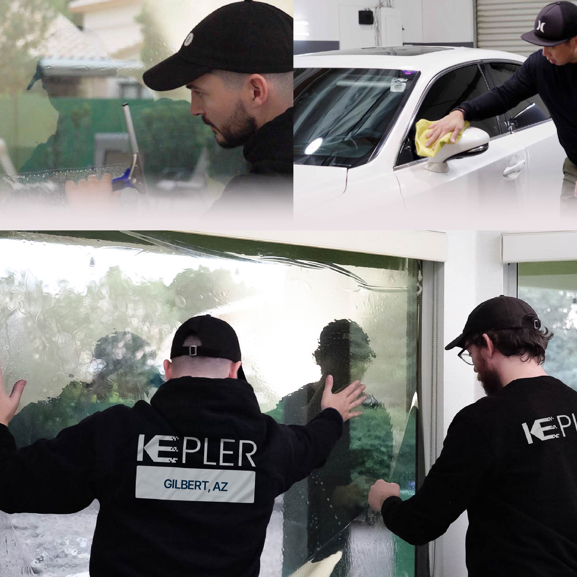 Kepler Specialist Performing Commercial Window Tinting in Gilbert Gilbert