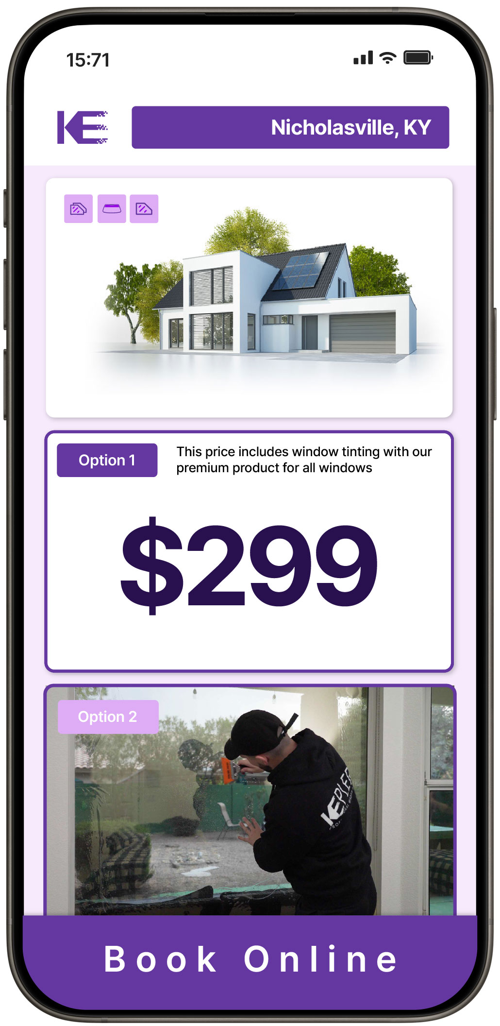 View Affordable Home Window Tinting Costs in Nicholasville, Kentucky