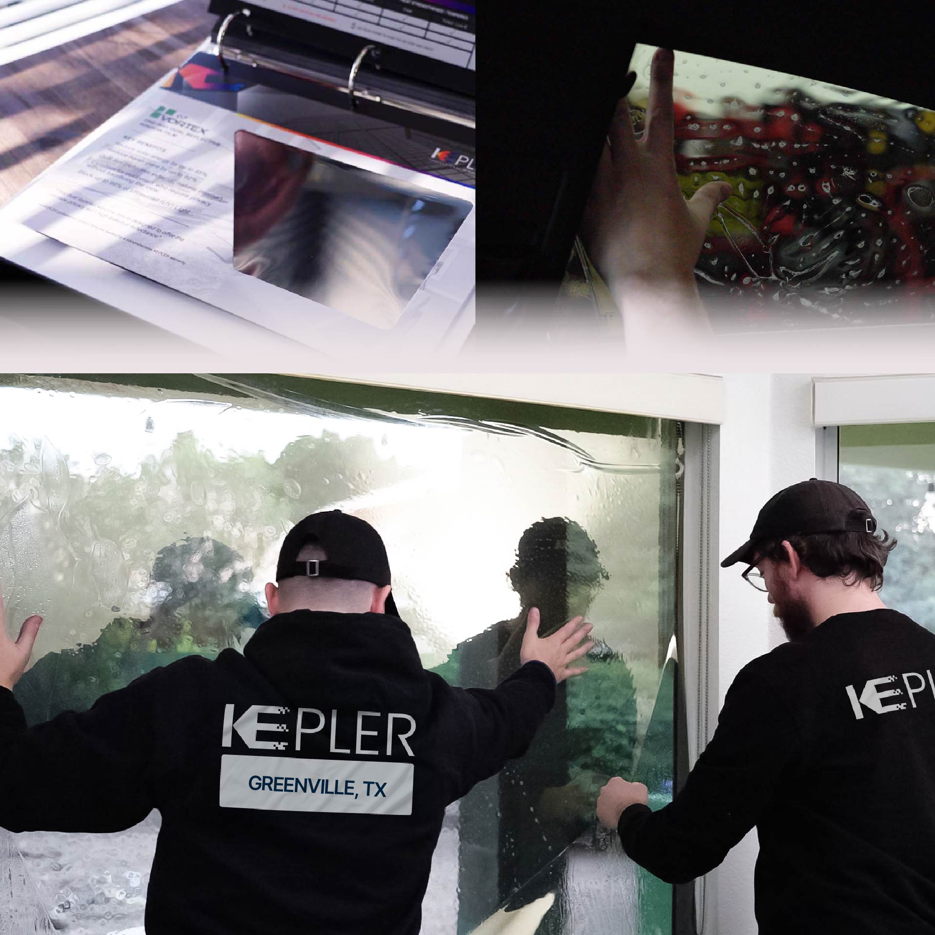 Kepler Specialist Performing Commercial Window Tinting in Greenville Greenville